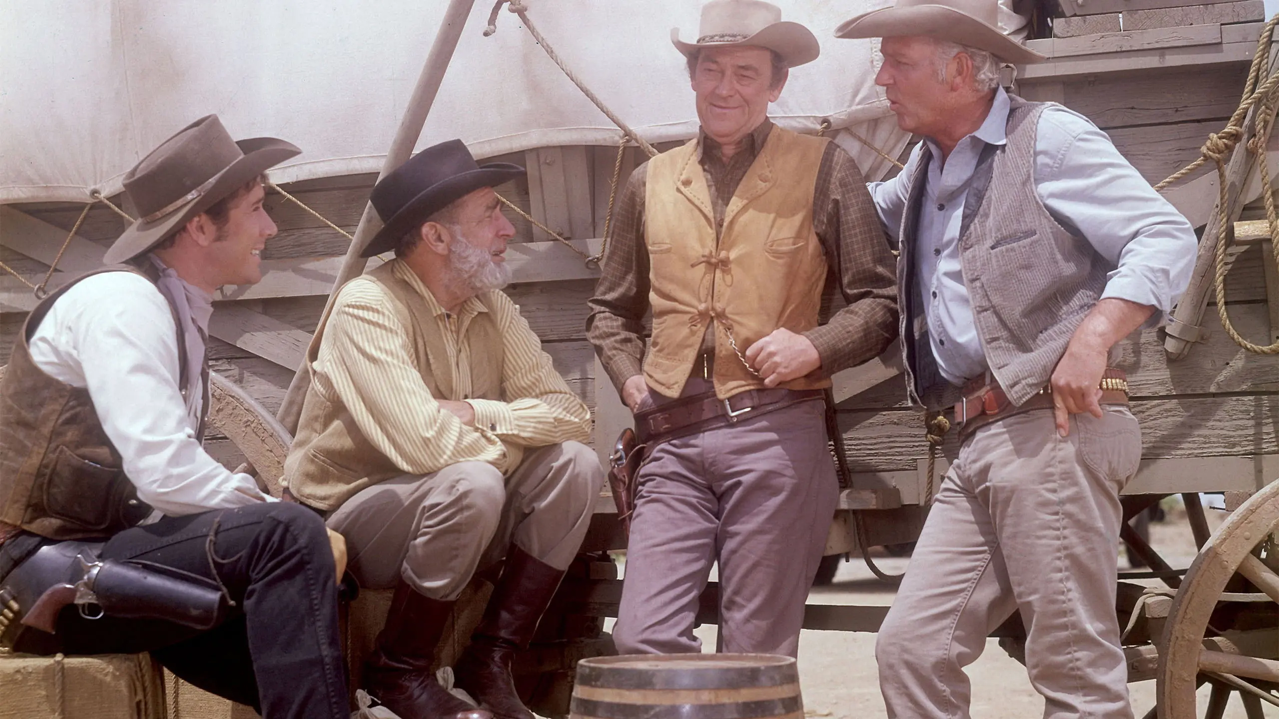 Wagon Train backdrop