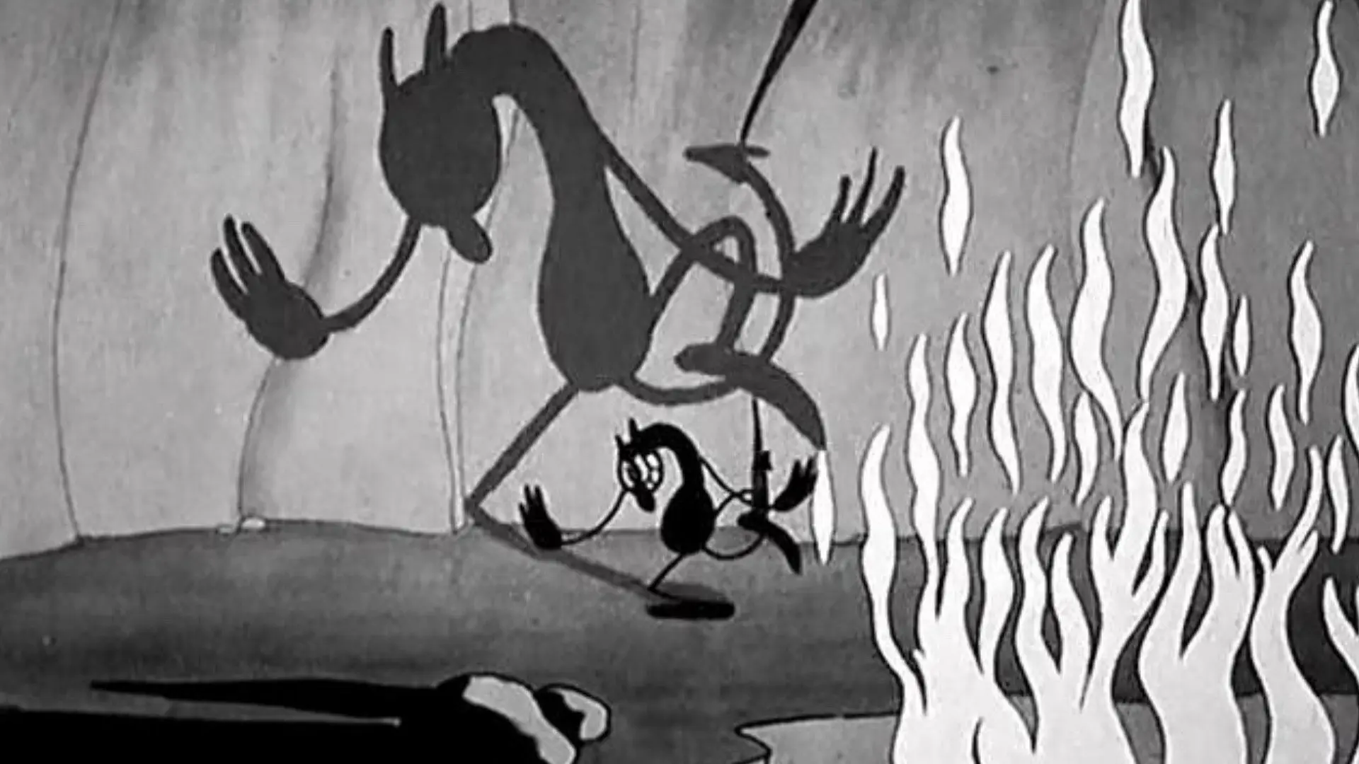 Hell's Bells backdrop