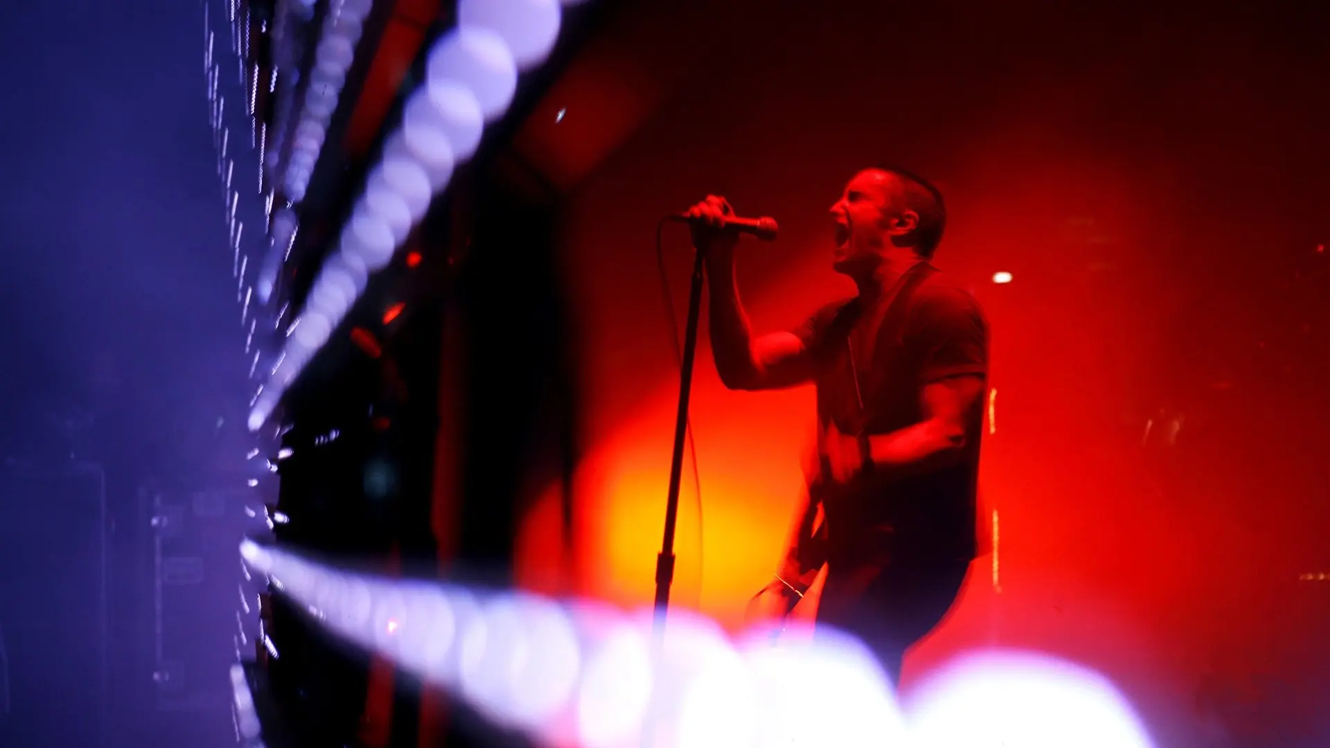 Nine Inch Nails: Beside You in Time backdrop