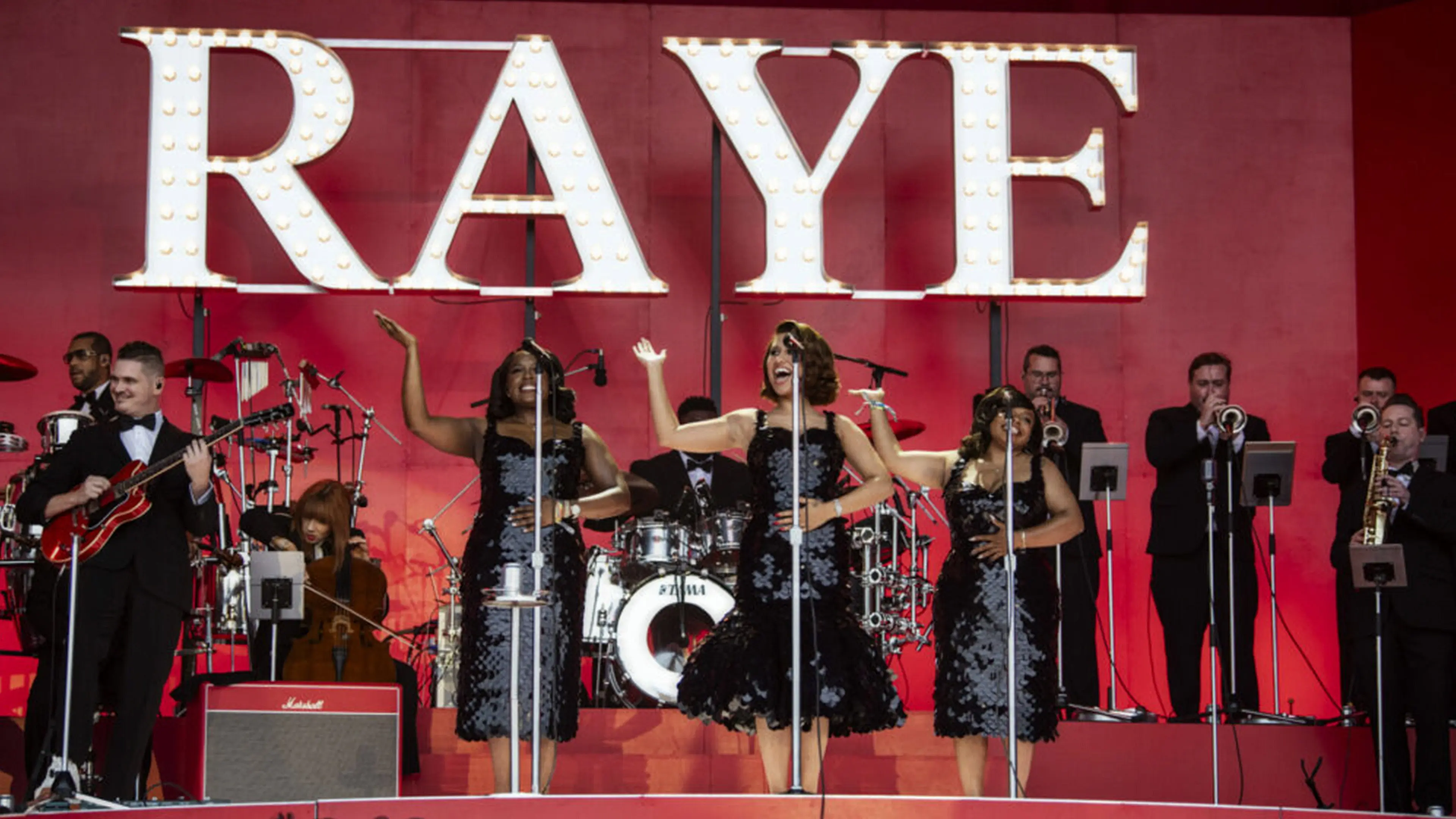 RAYE: Live at Glastonbury backdrop