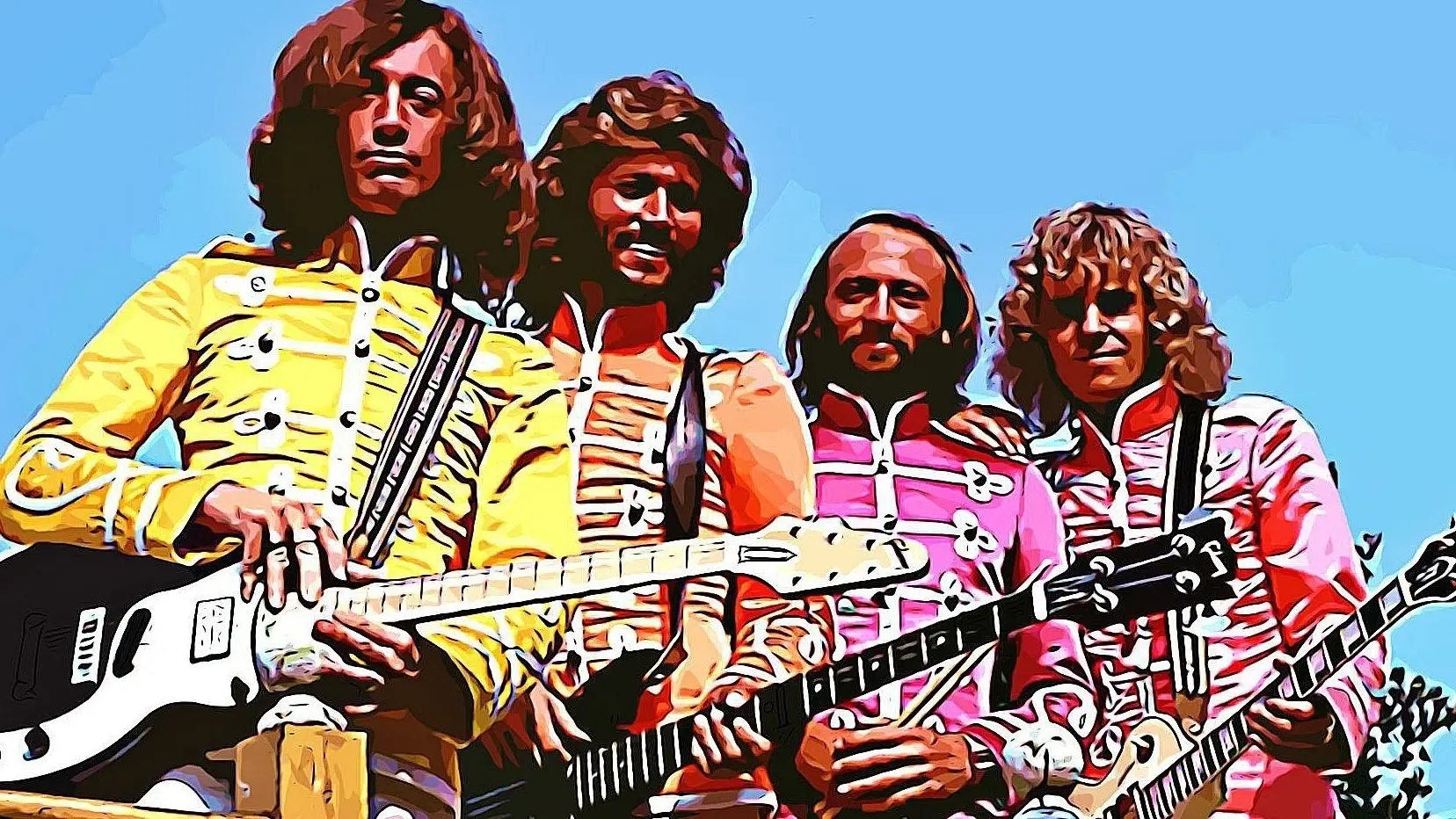 Sgt. Pepper's Lonely Hearts Club Band backdrop