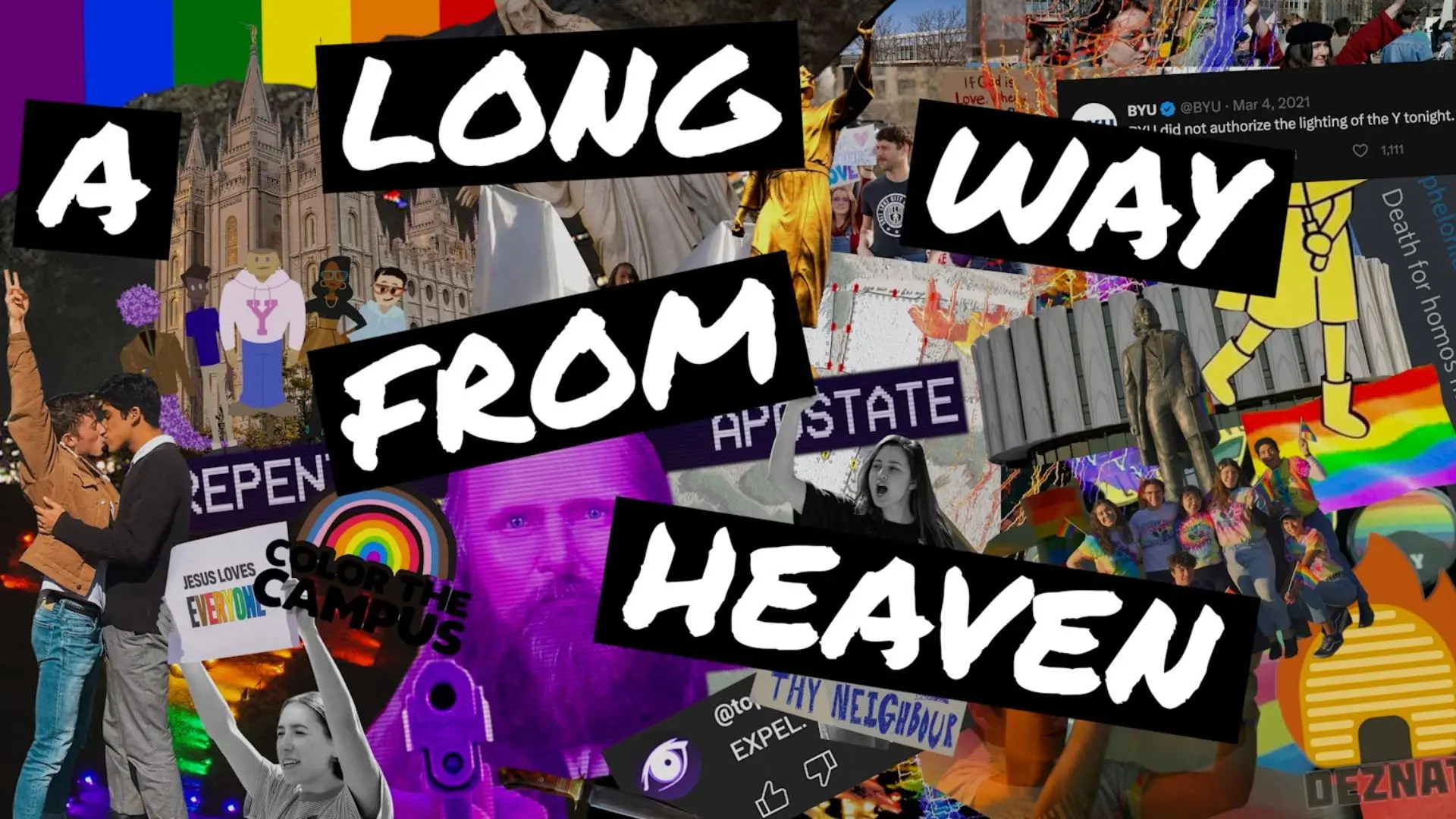 A Long Way From Heaven: The Rainbow Y Story backdrop