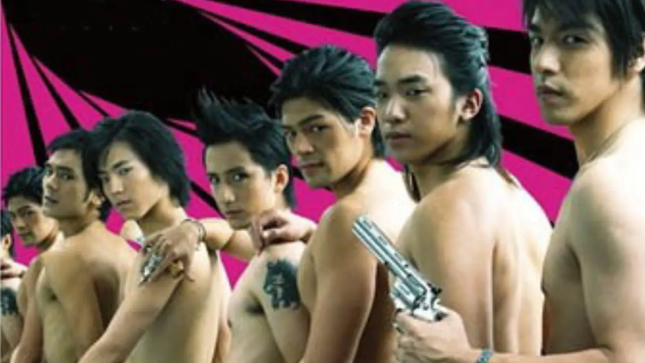 Go! Go! G-Boys backdrop