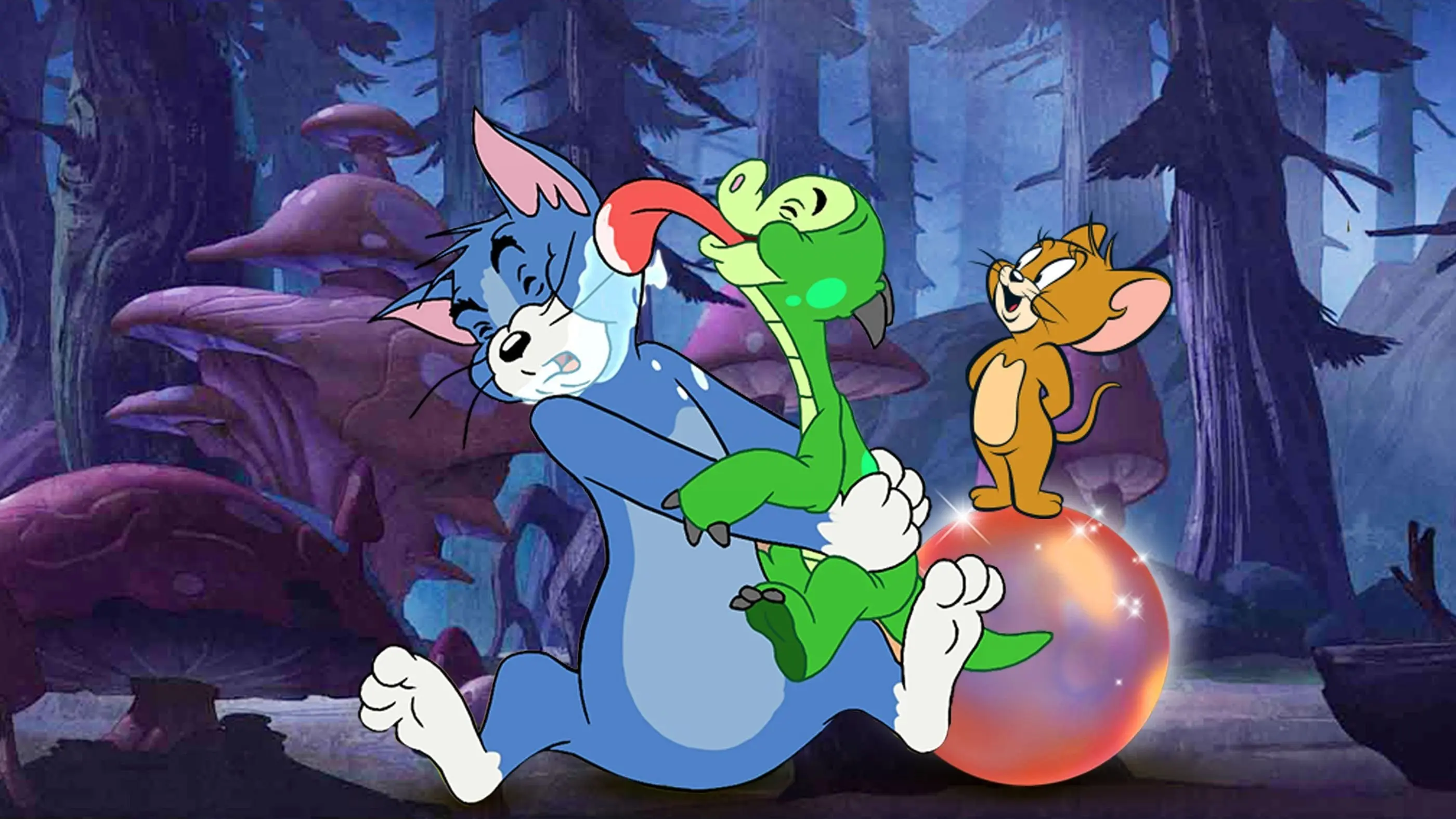 Tom and Jerry: The Lost Dragon backdrop