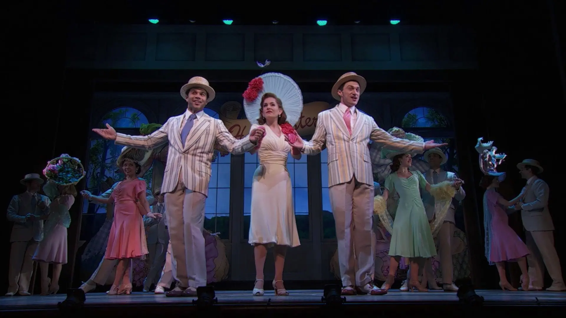 Irving Berlin's Holiday Inn backdrop