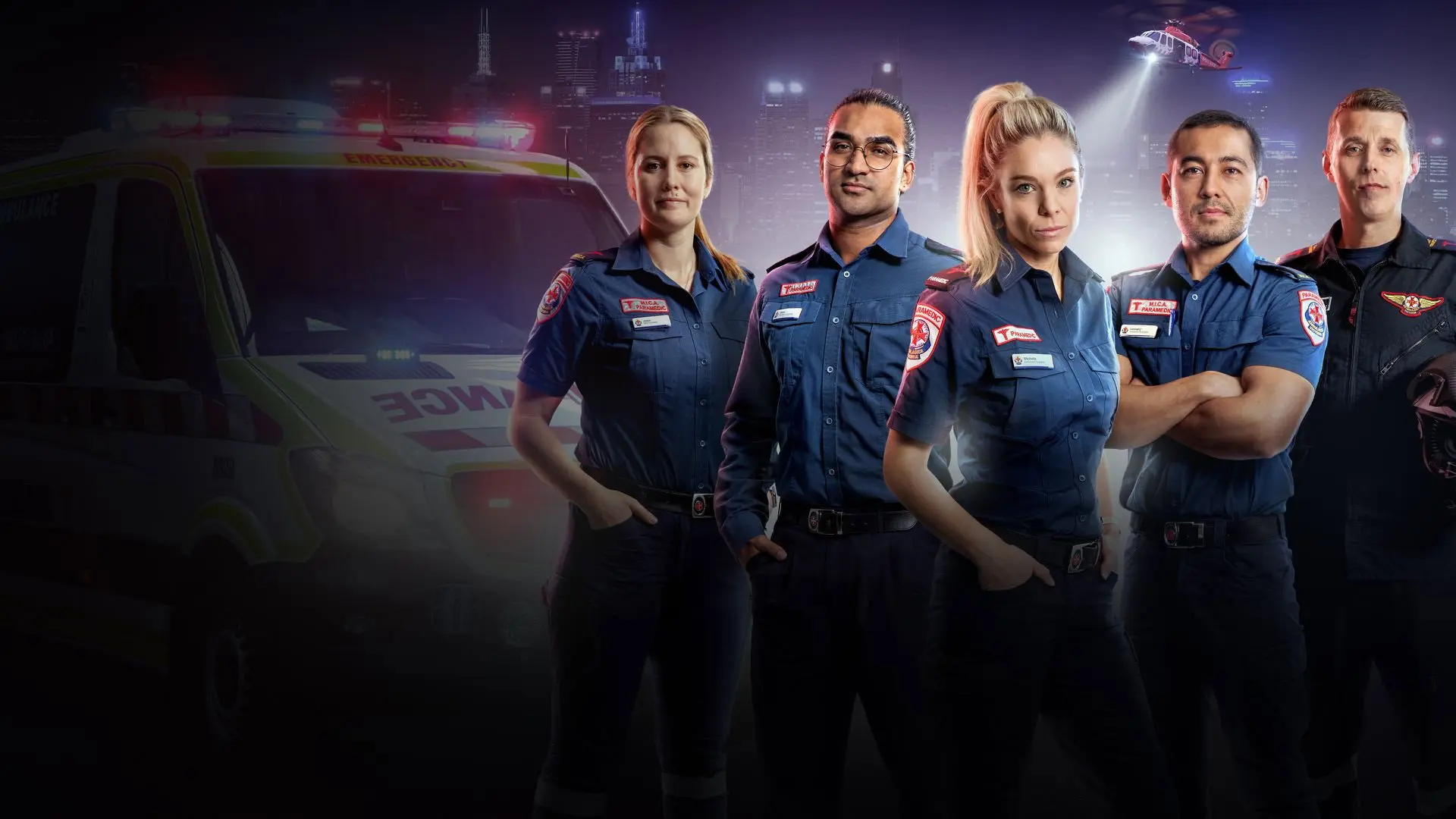 Paramedics backdrop