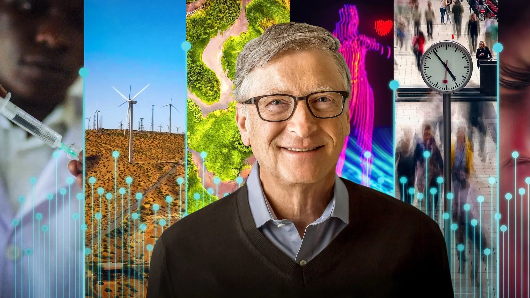 What's Next? The Future with Bill Gates backdrop