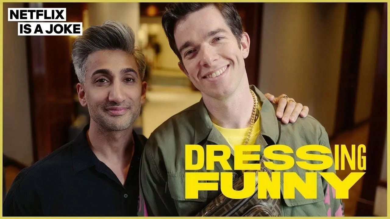 Dressing Funny backdrop