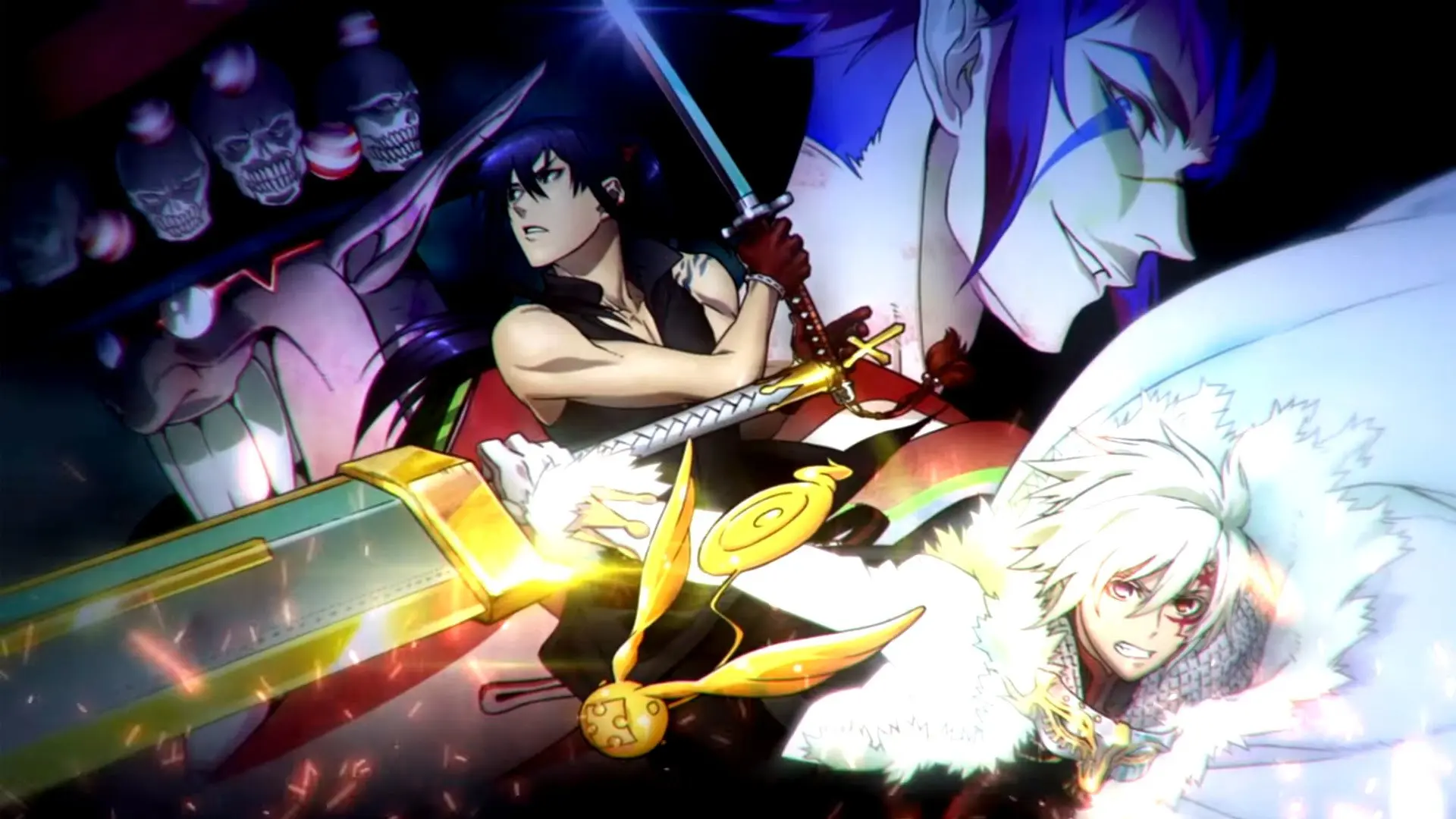 D.Gray-man Hallow backdrop