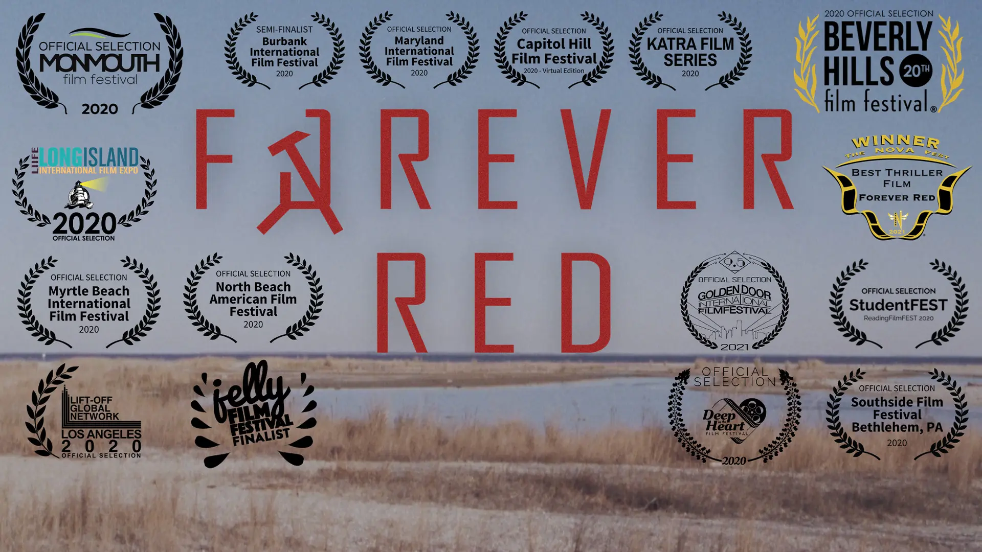 Forever Red backdrop