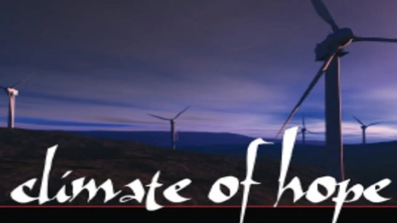 Climate of Hope backdrop