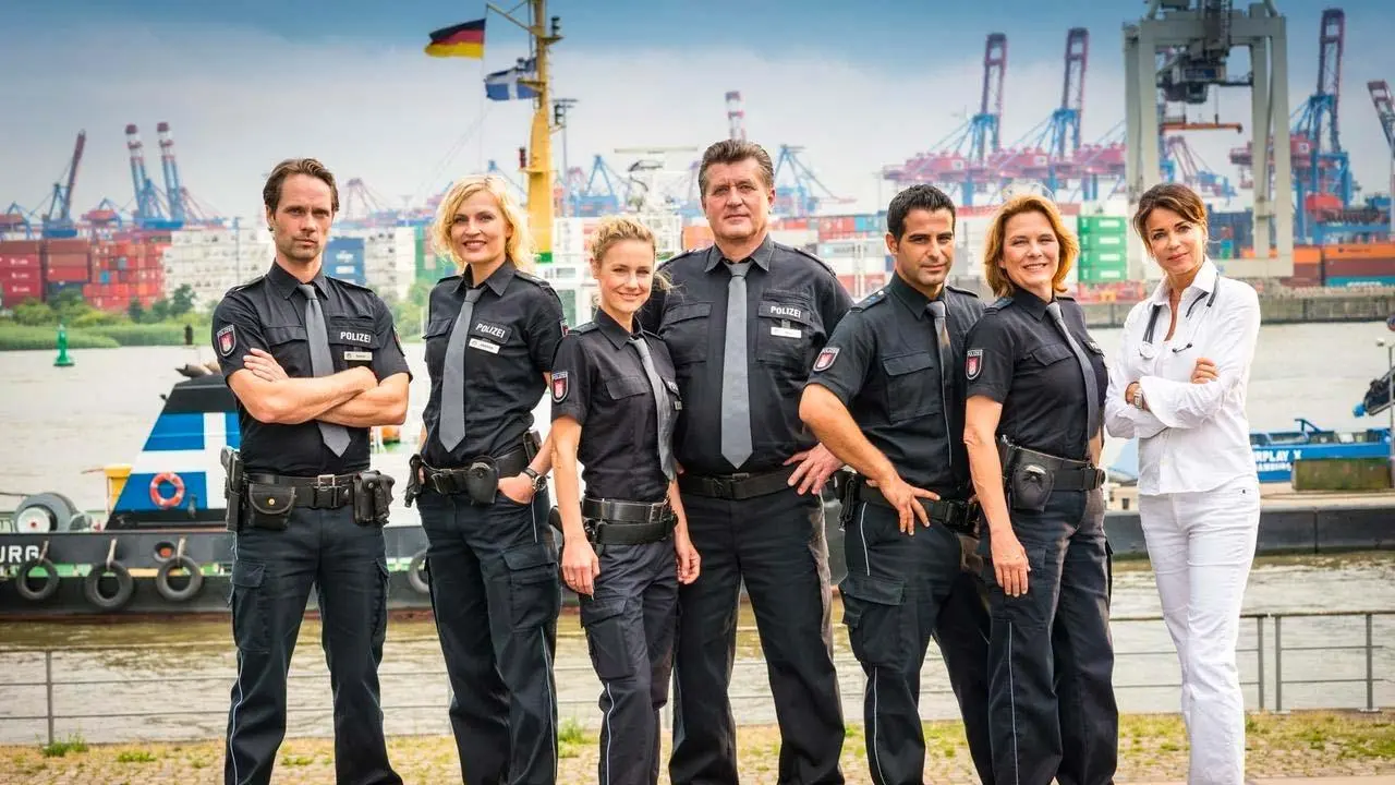 Hamburg Dockland backdrop