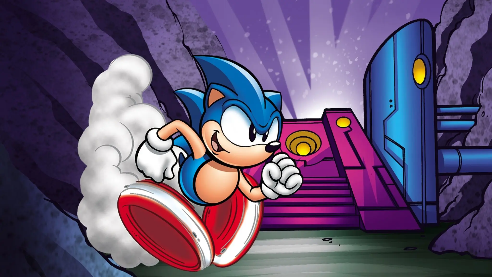 Adventures of Sonic the Hedgehog backdrop