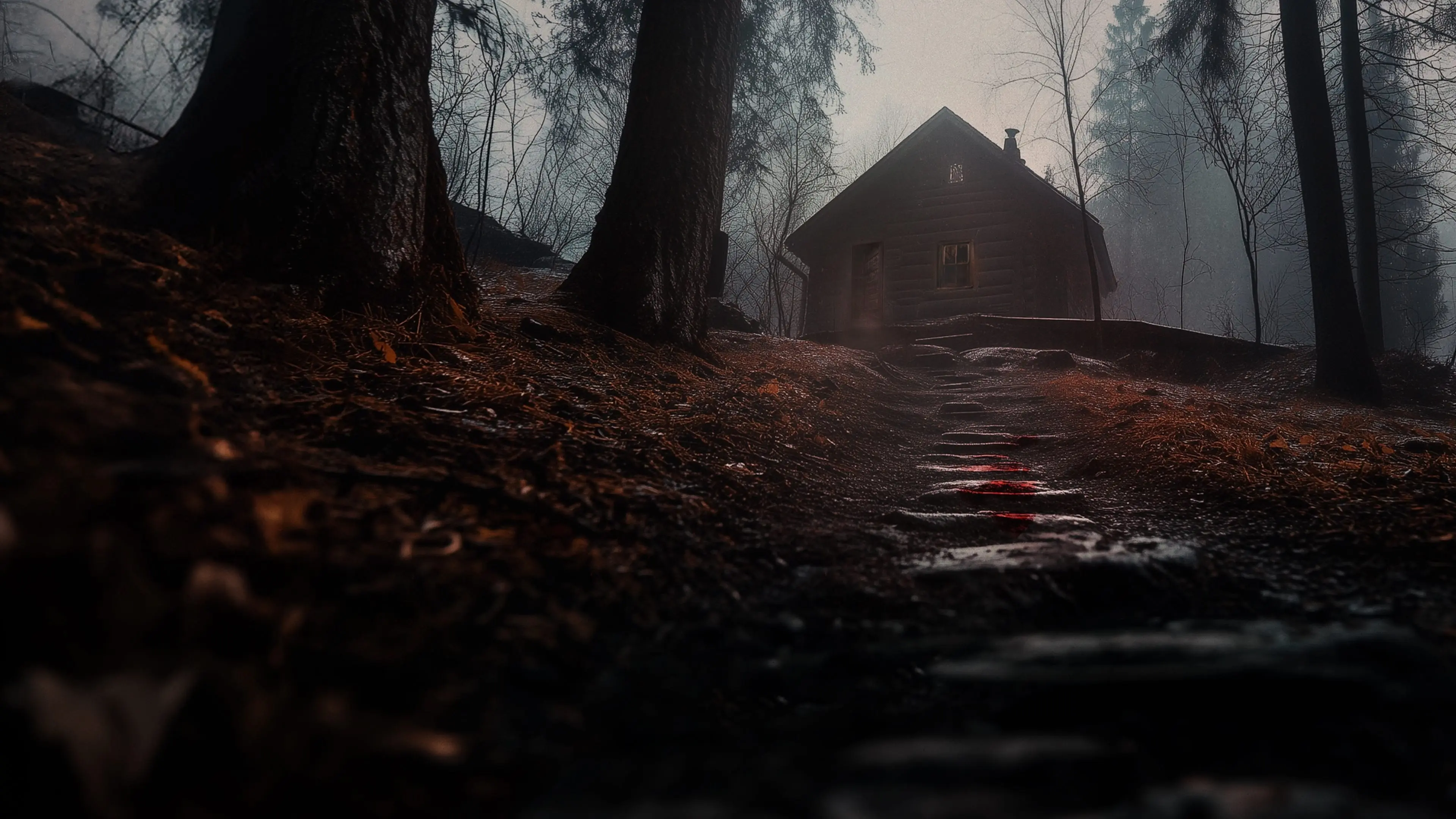 Cabin in the Woods backdrop