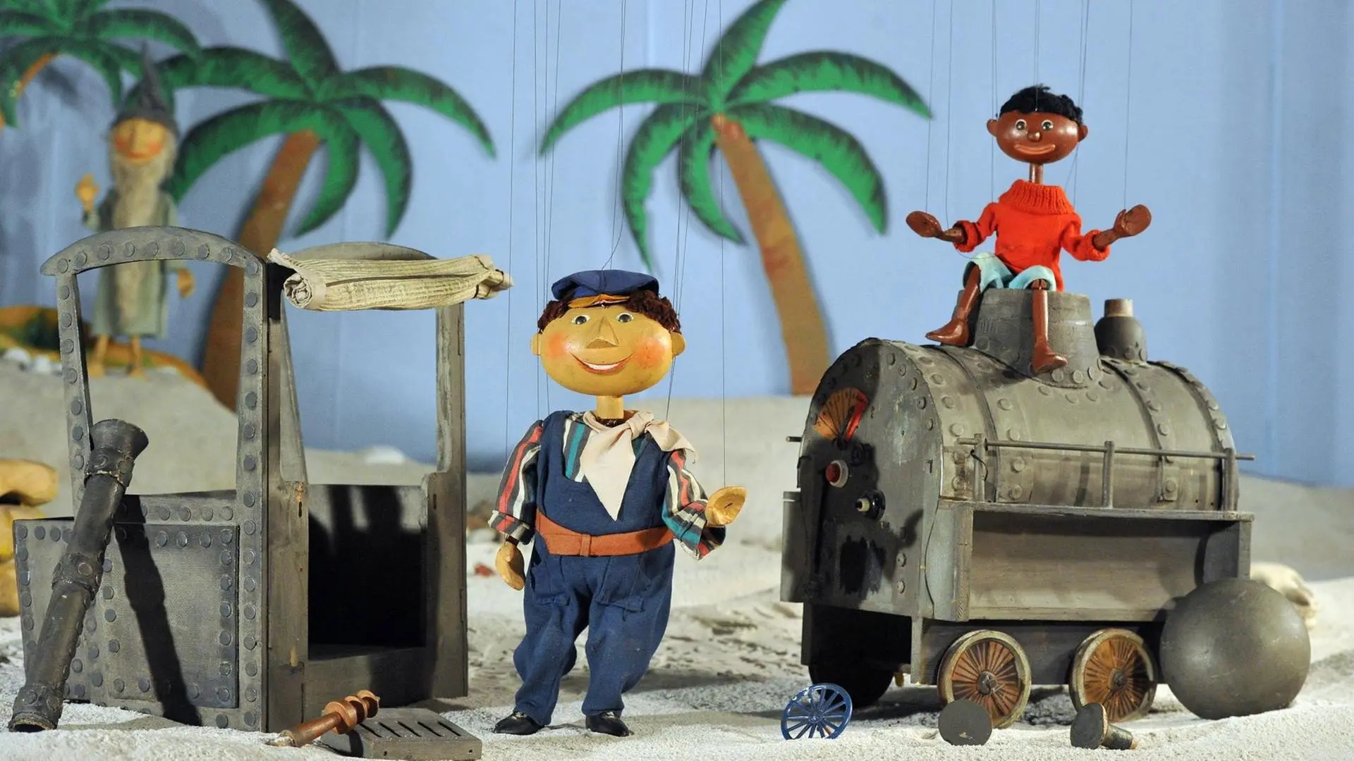 Jim Button and Luke the Engine Driver backdrop