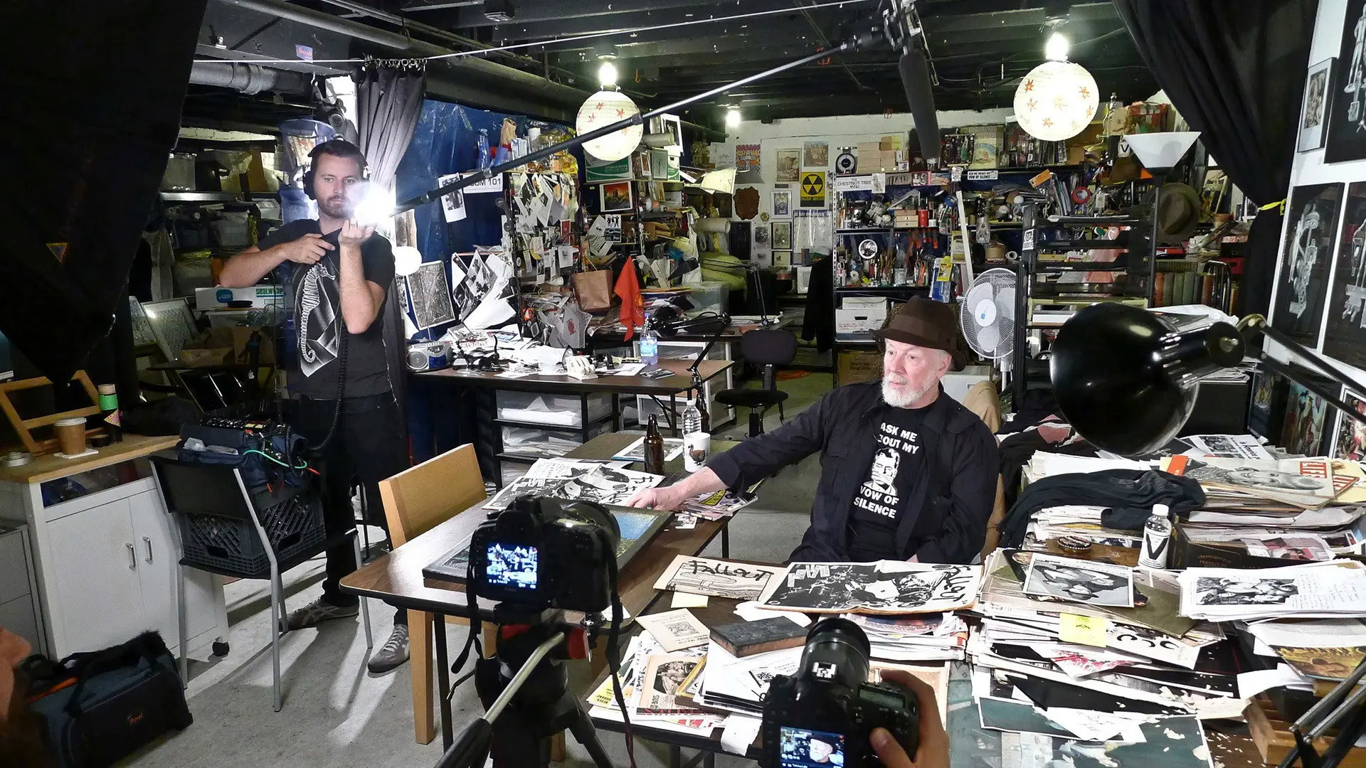 The Art of Punk backdrop