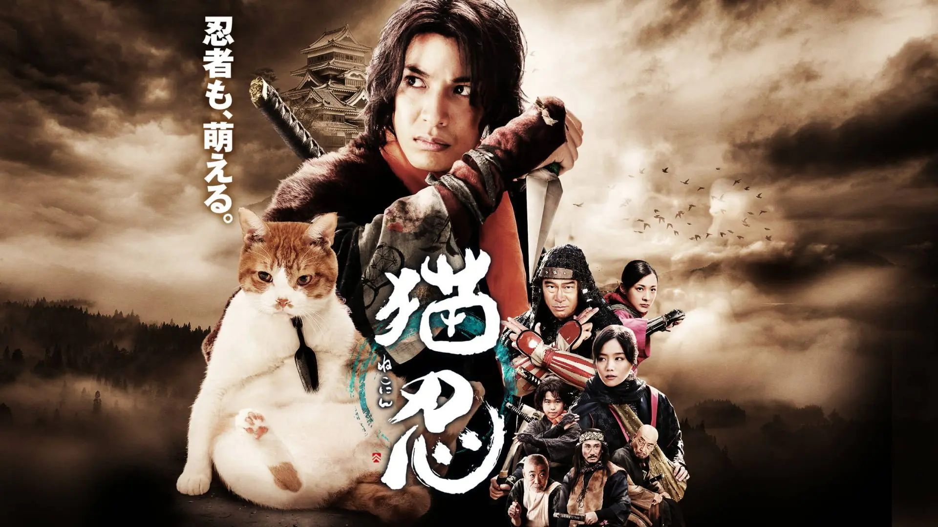 Neko Ninja backdrop