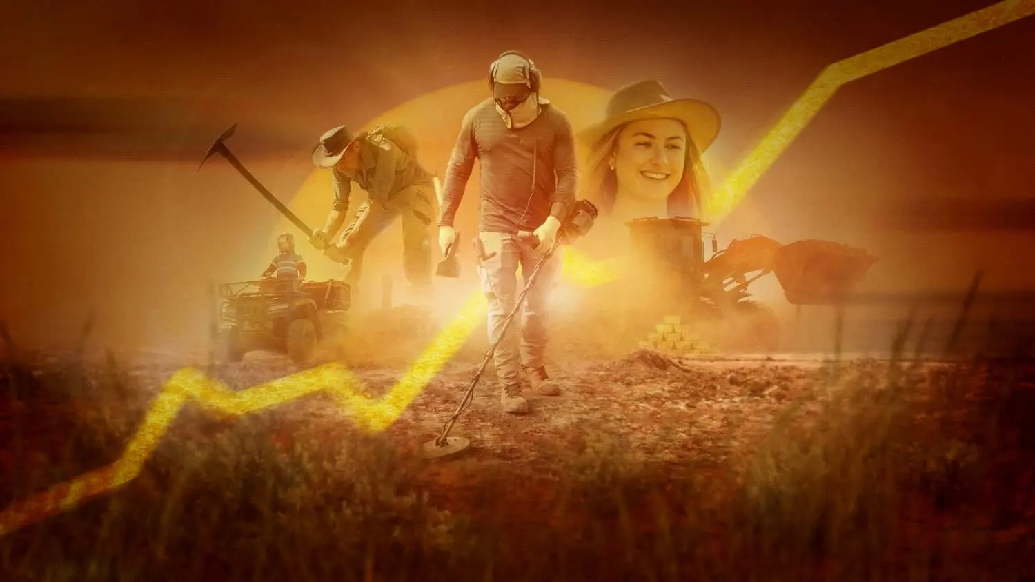 Aussie Gold Hunters backdrop
