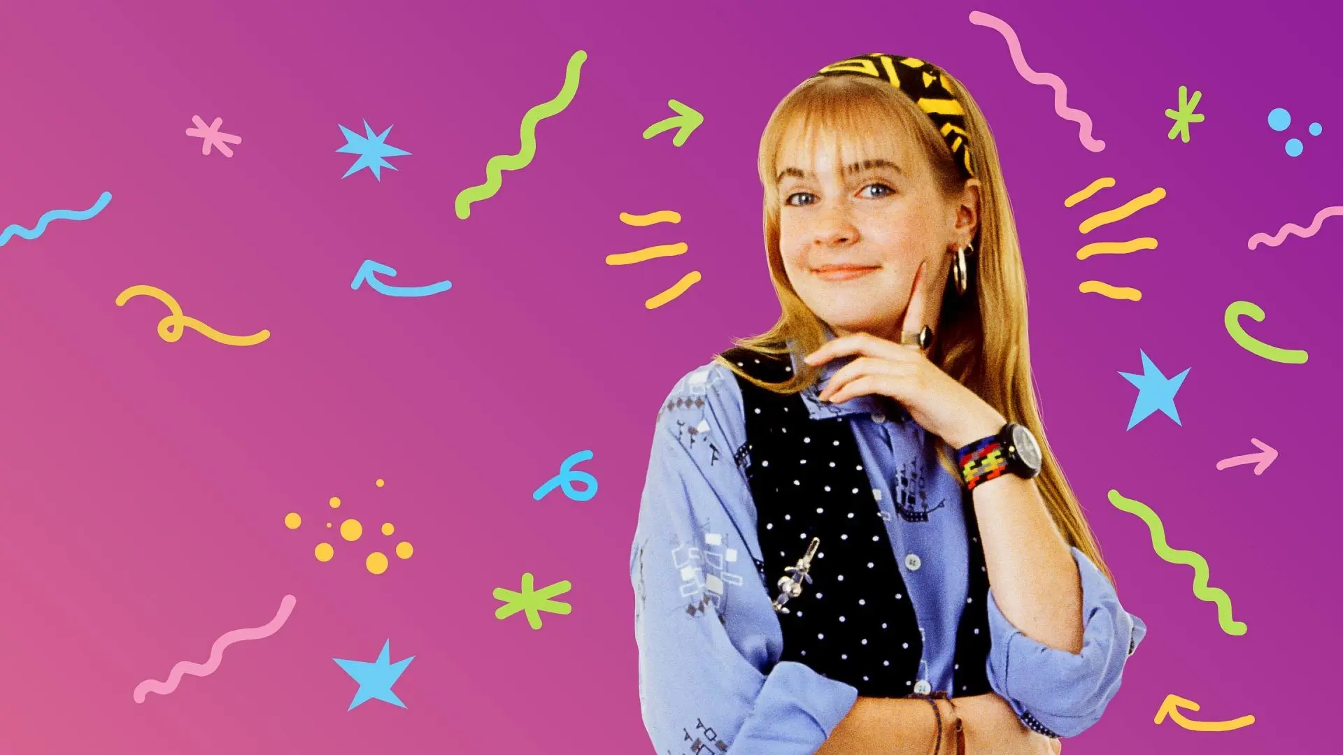 Clarissa Explains It All backdrop