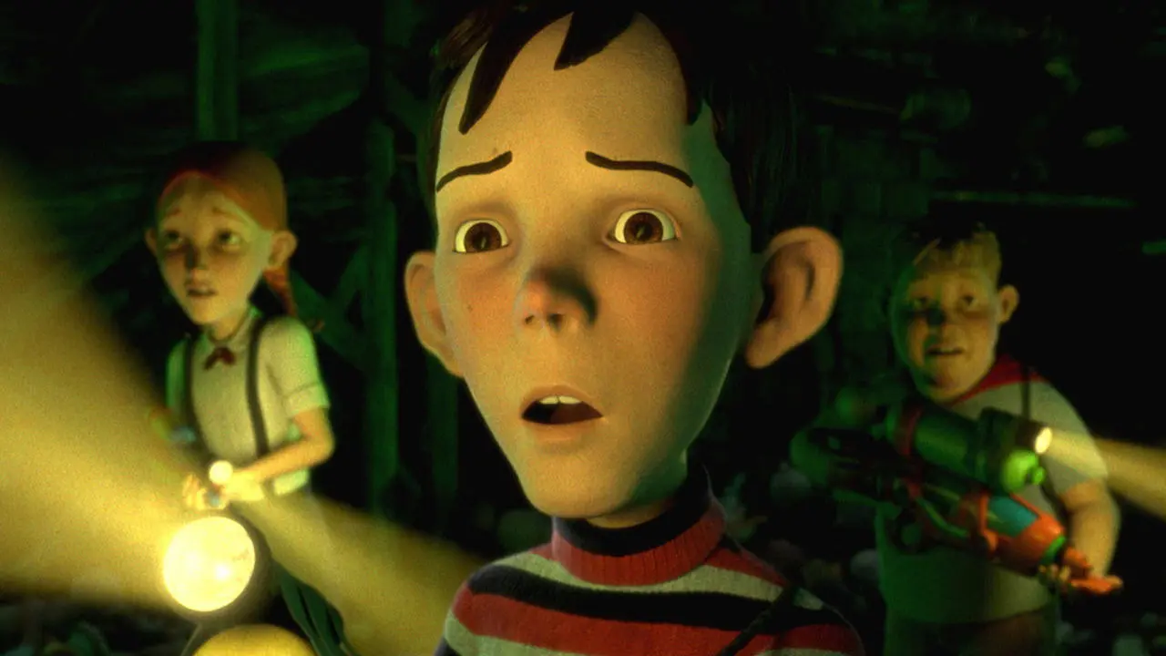 Monster House backdrop