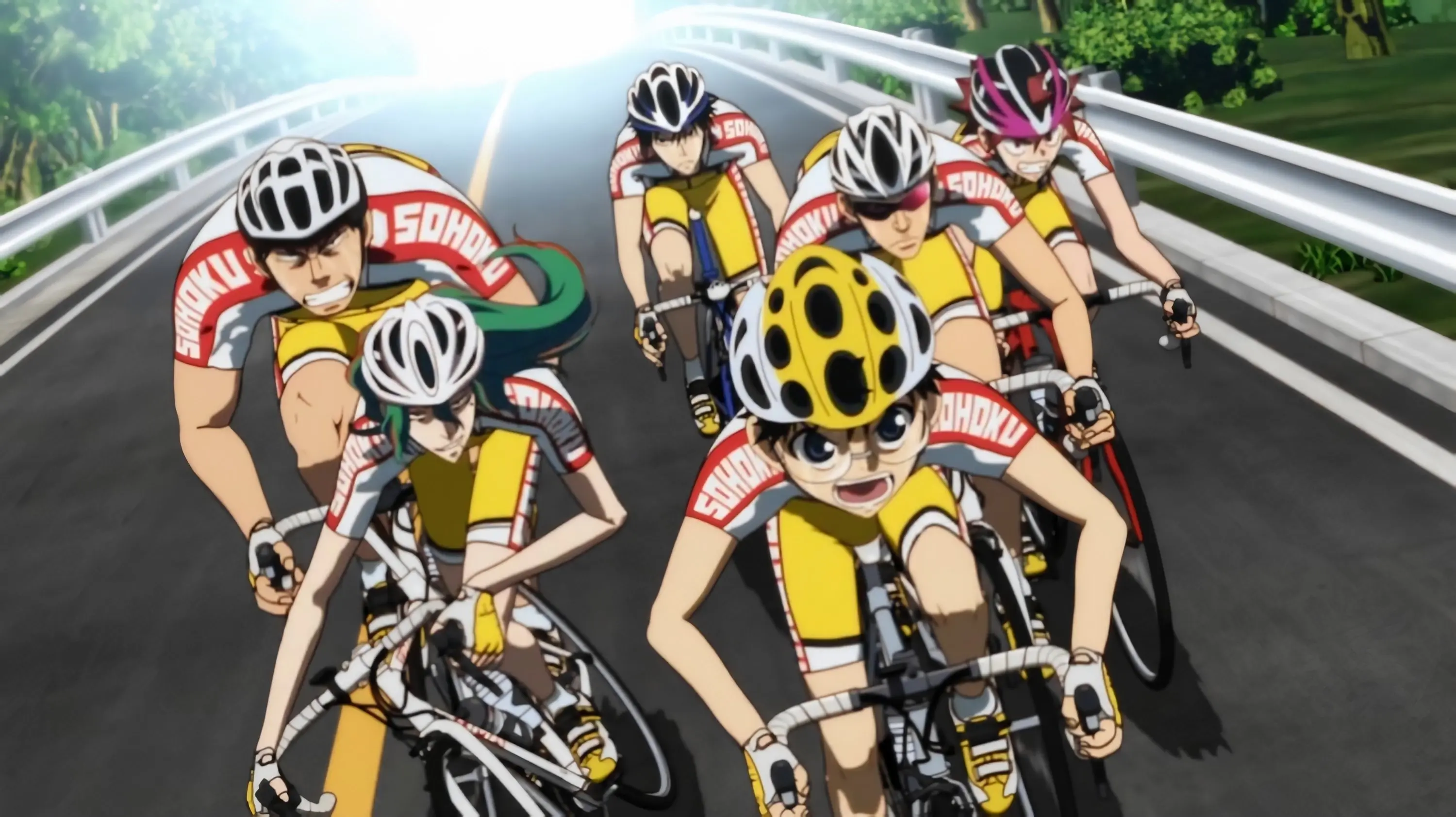 Yowamushi Pedal backdrop