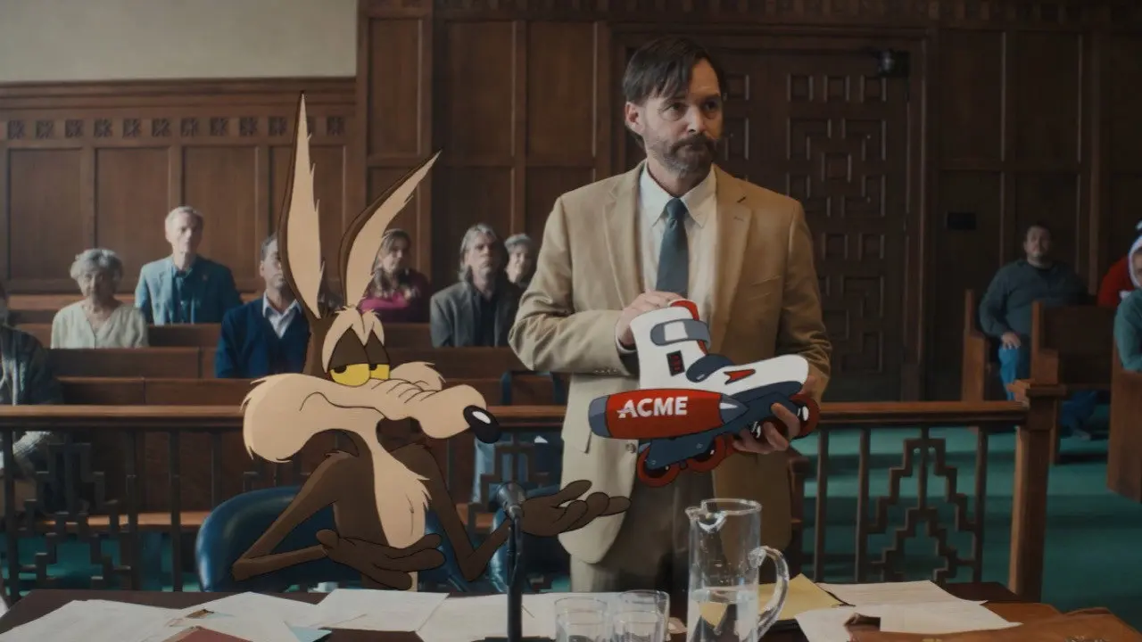 Coyote vs ACME backdrop