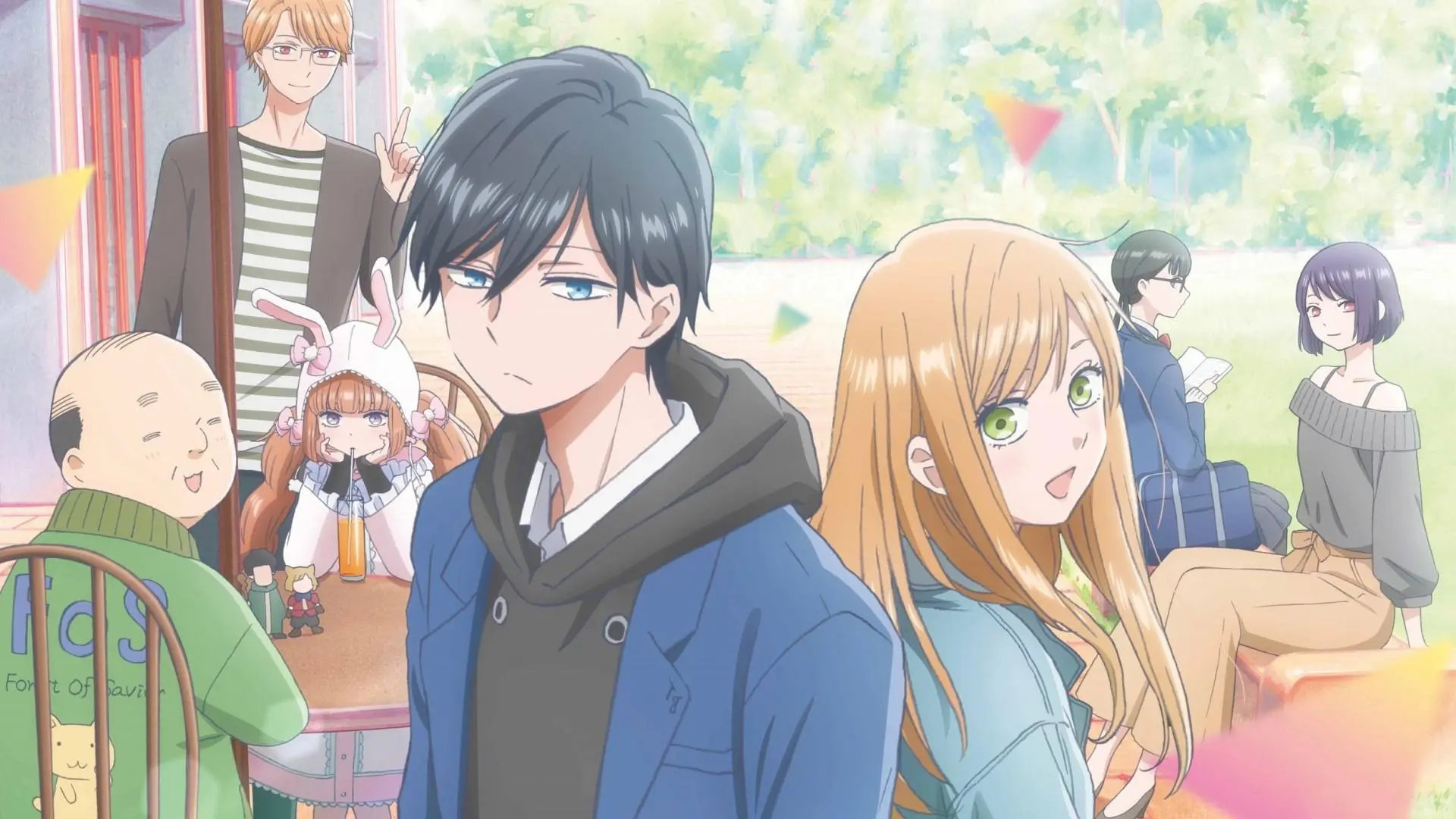 My Love Story with Yamada-kun at Lv999 backdrop