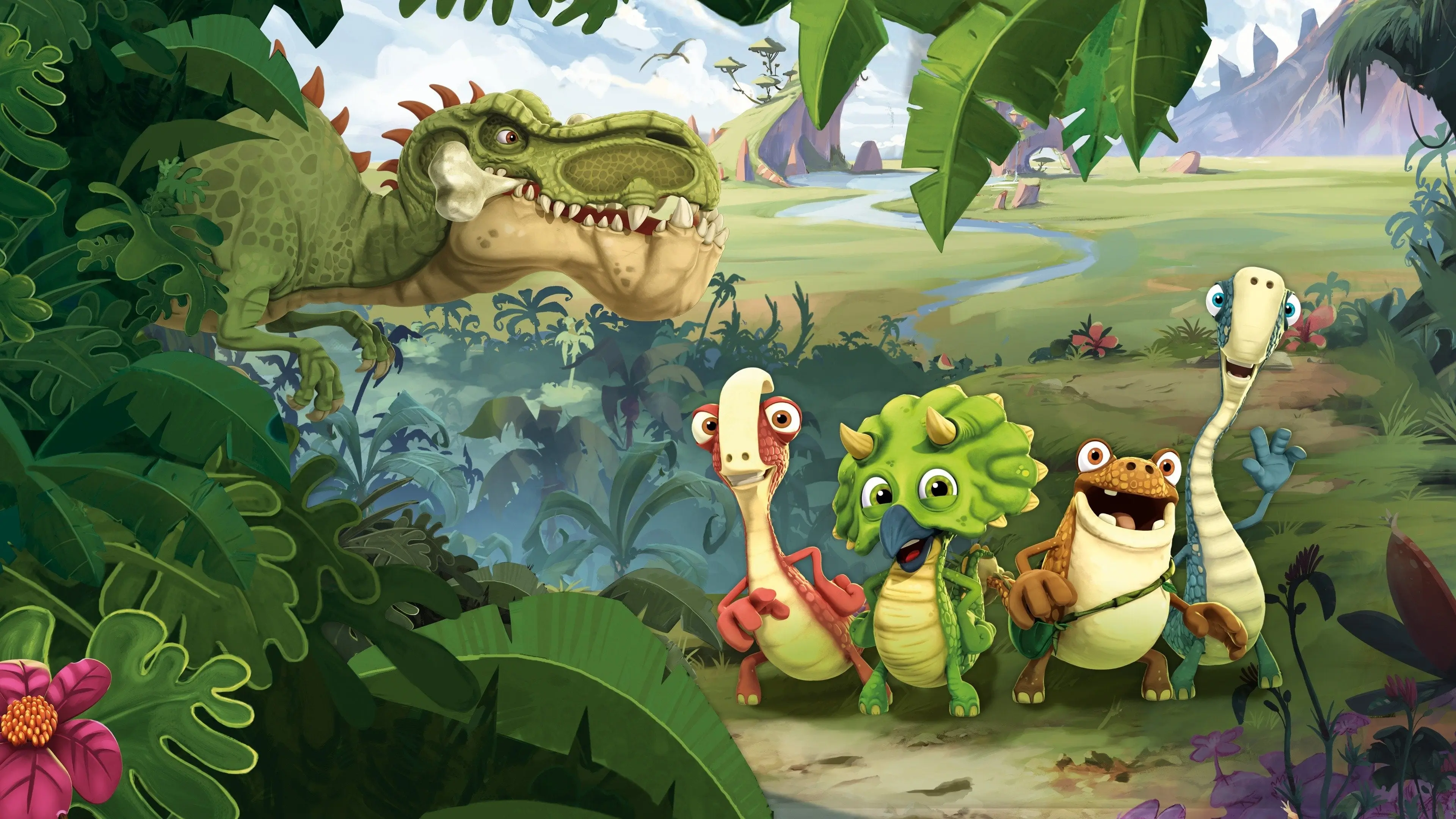 Gigantosaurus backdrop