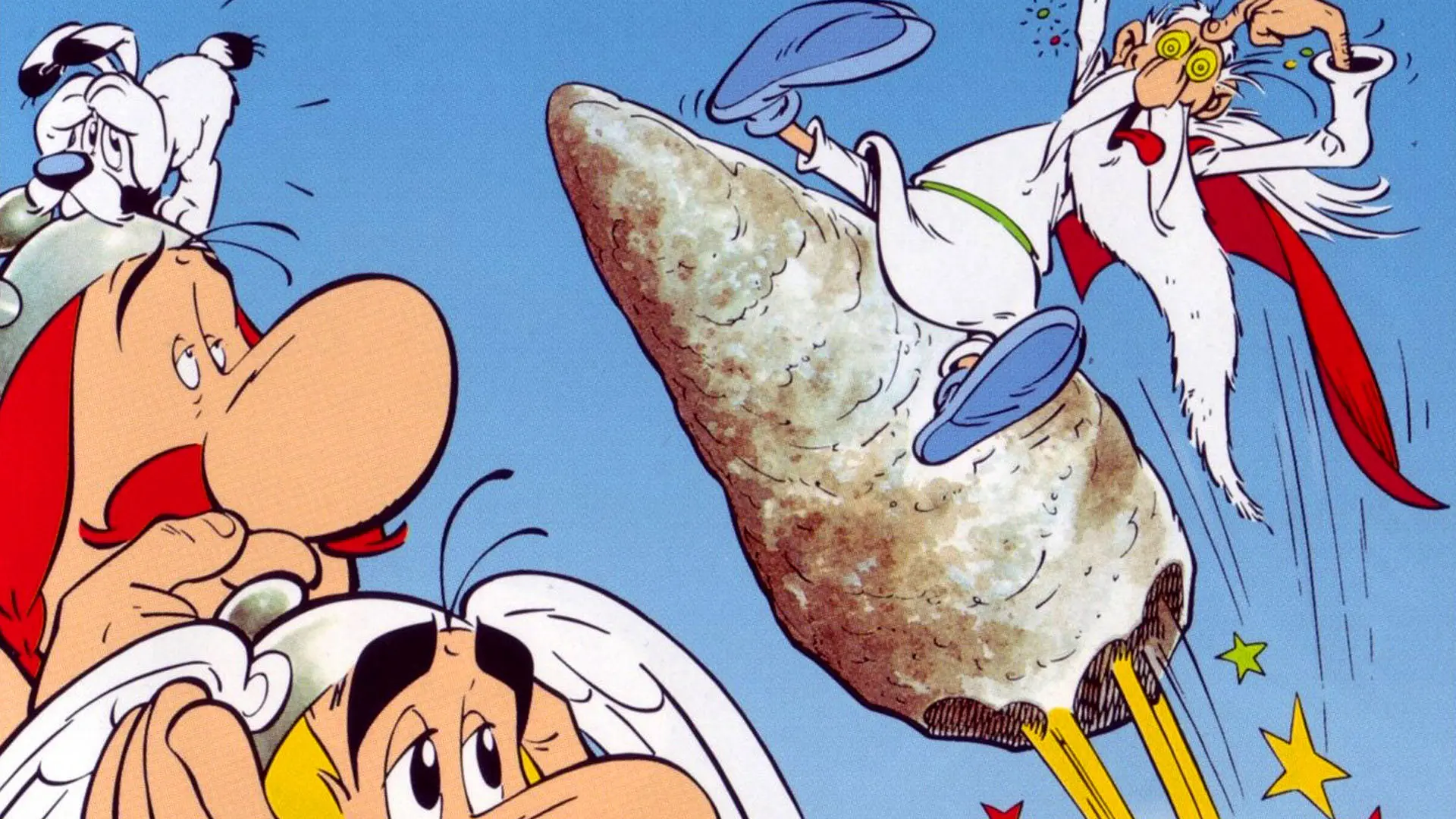 Asterix and the Big Fight backdrop