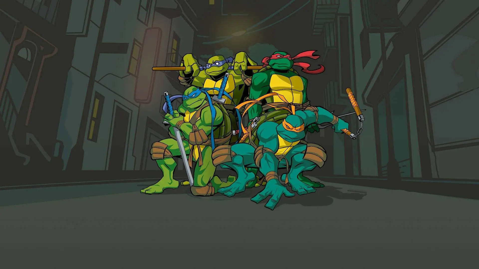 Teenage Mutant Ninja Turtles backdrop