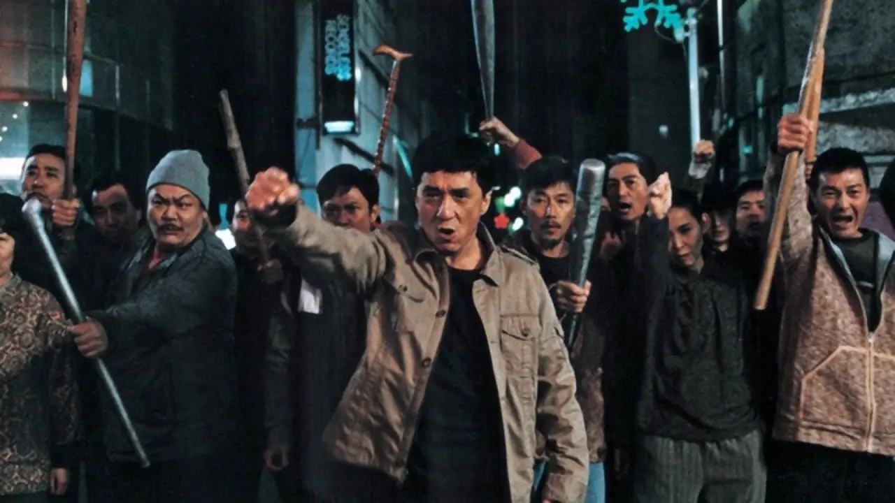 Shinjuku Incident backdrop