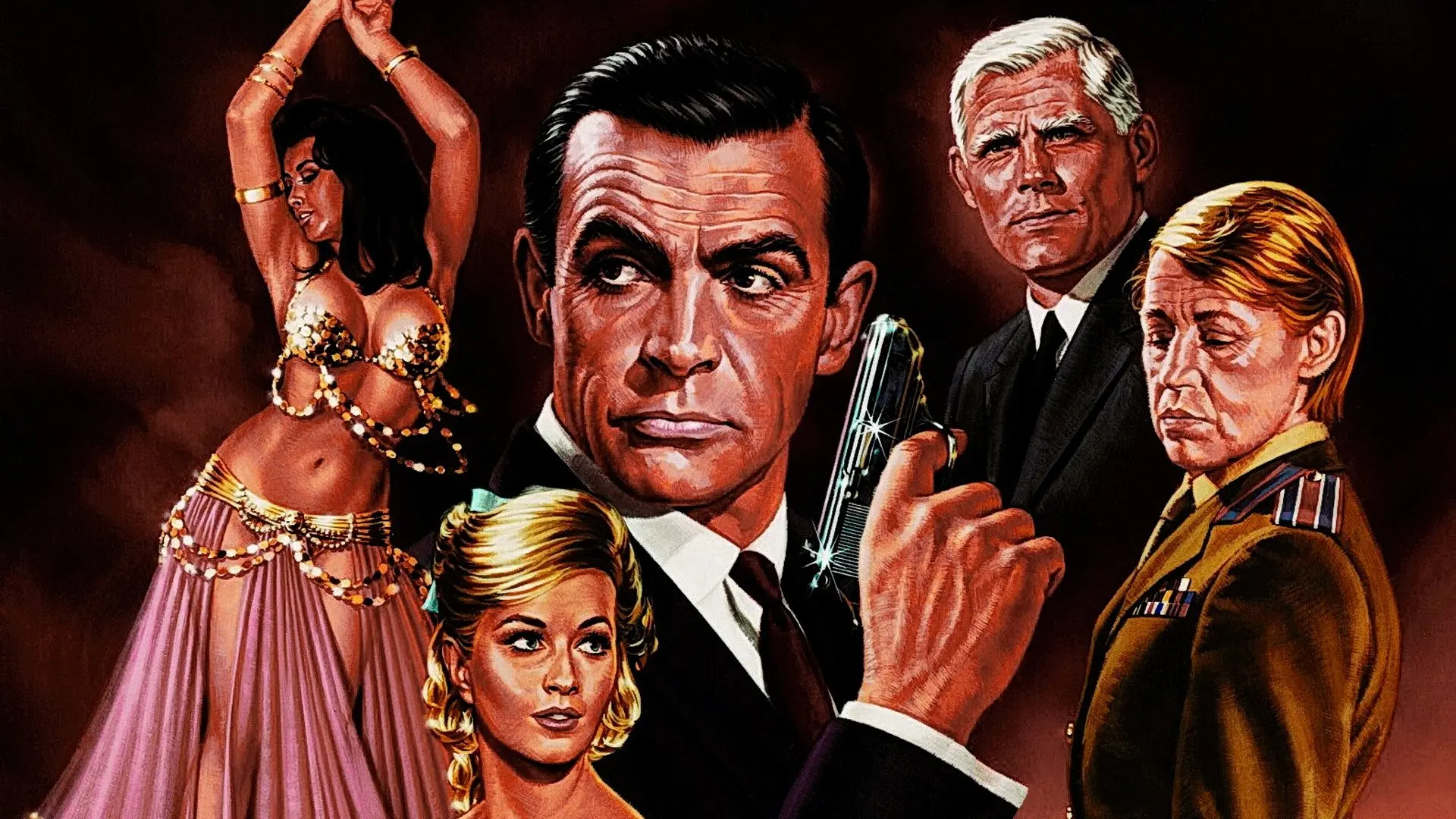 From Russia with Love backdrop