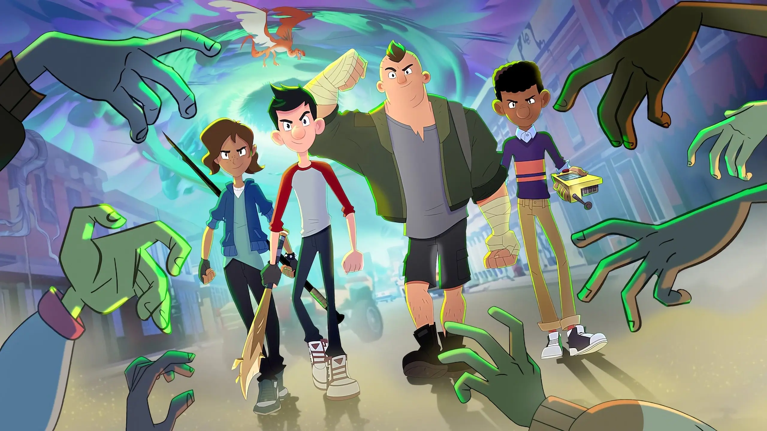 The Last Kids on Earth backdrop