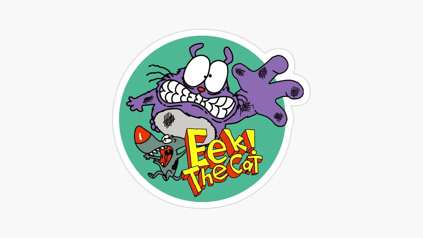 Eek! The Cat backdrop