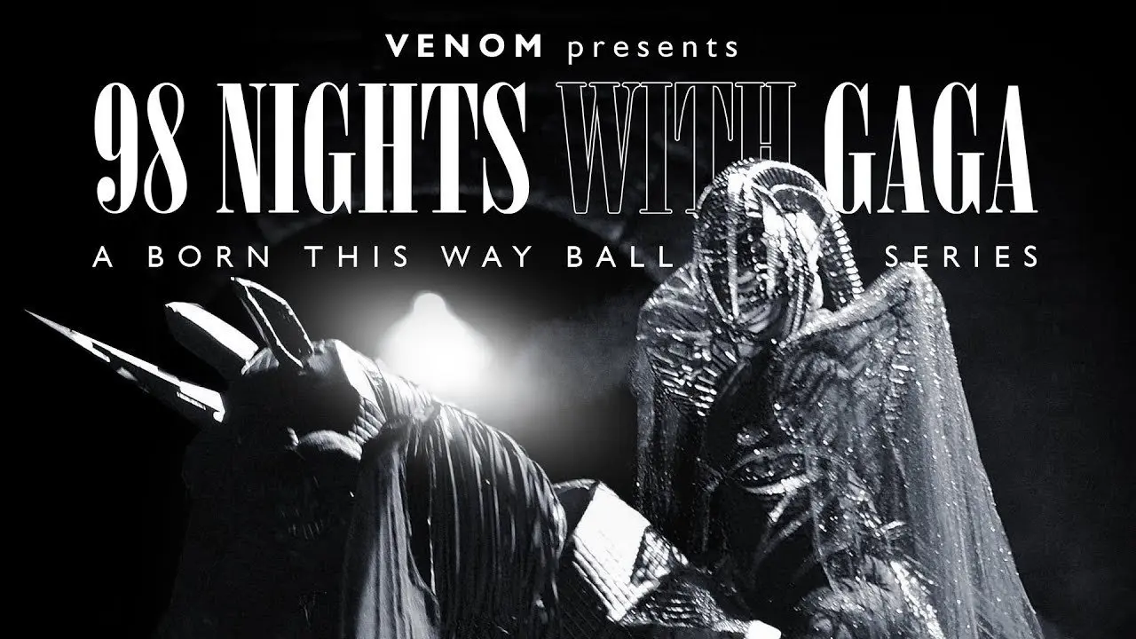 98 Nights With Gaga backdrop