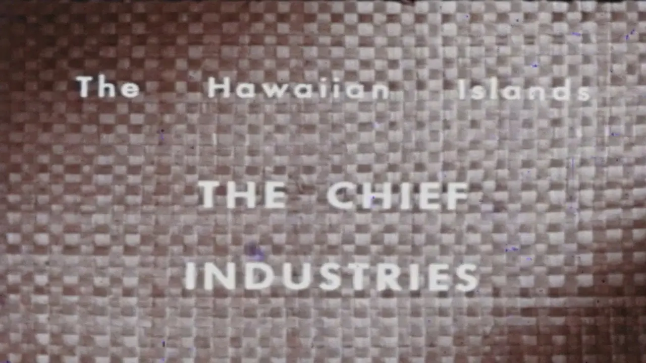 The Hawaiian Islands: The Chief Industries backdrop