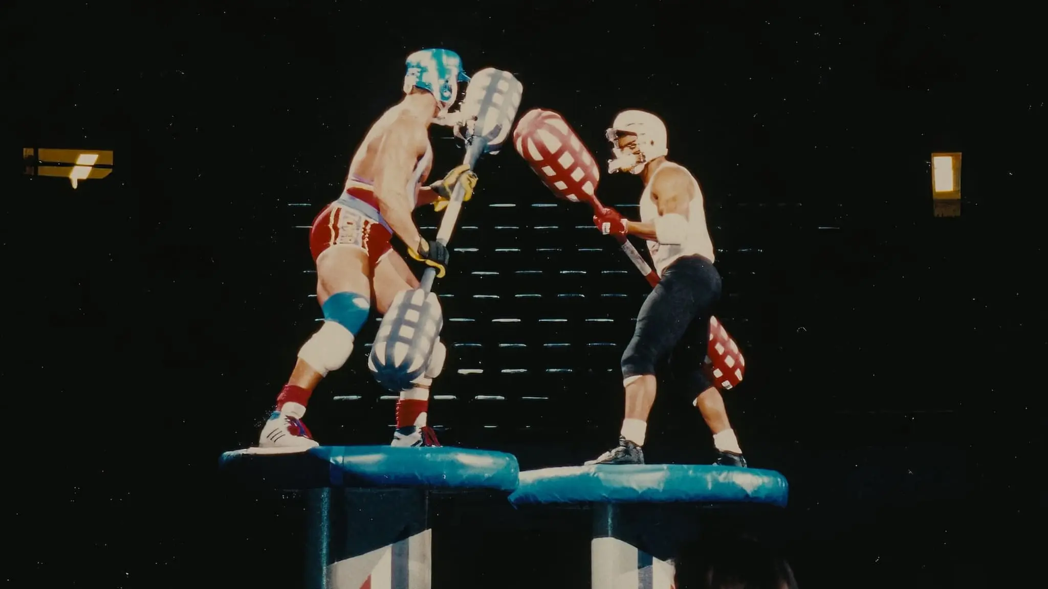 Muscles & Mayhem: An Unauthorized Story of American Gladiators backdrop