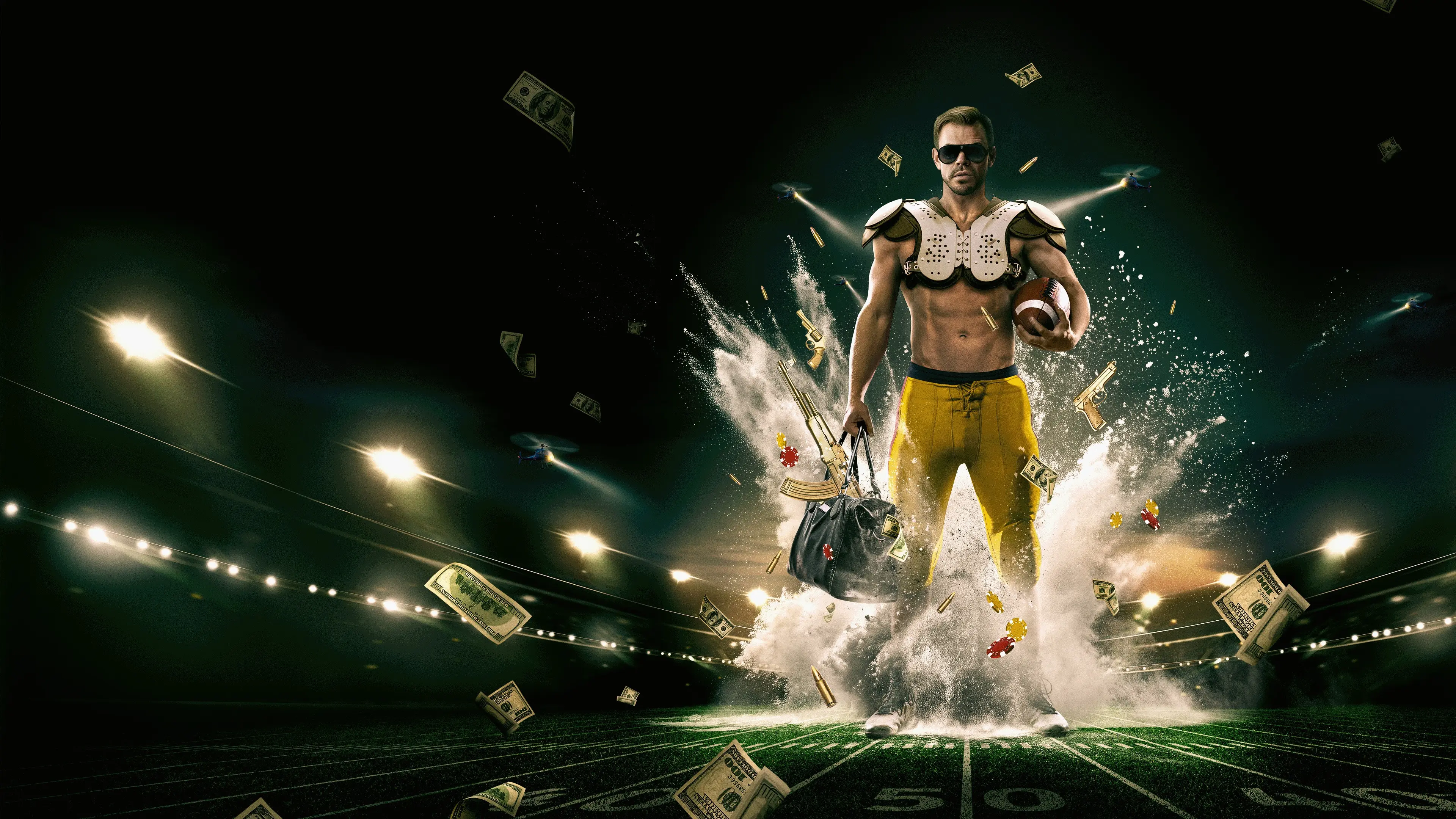 Cocaine Quarterback: Signal-Caller for the Cartel backdrop