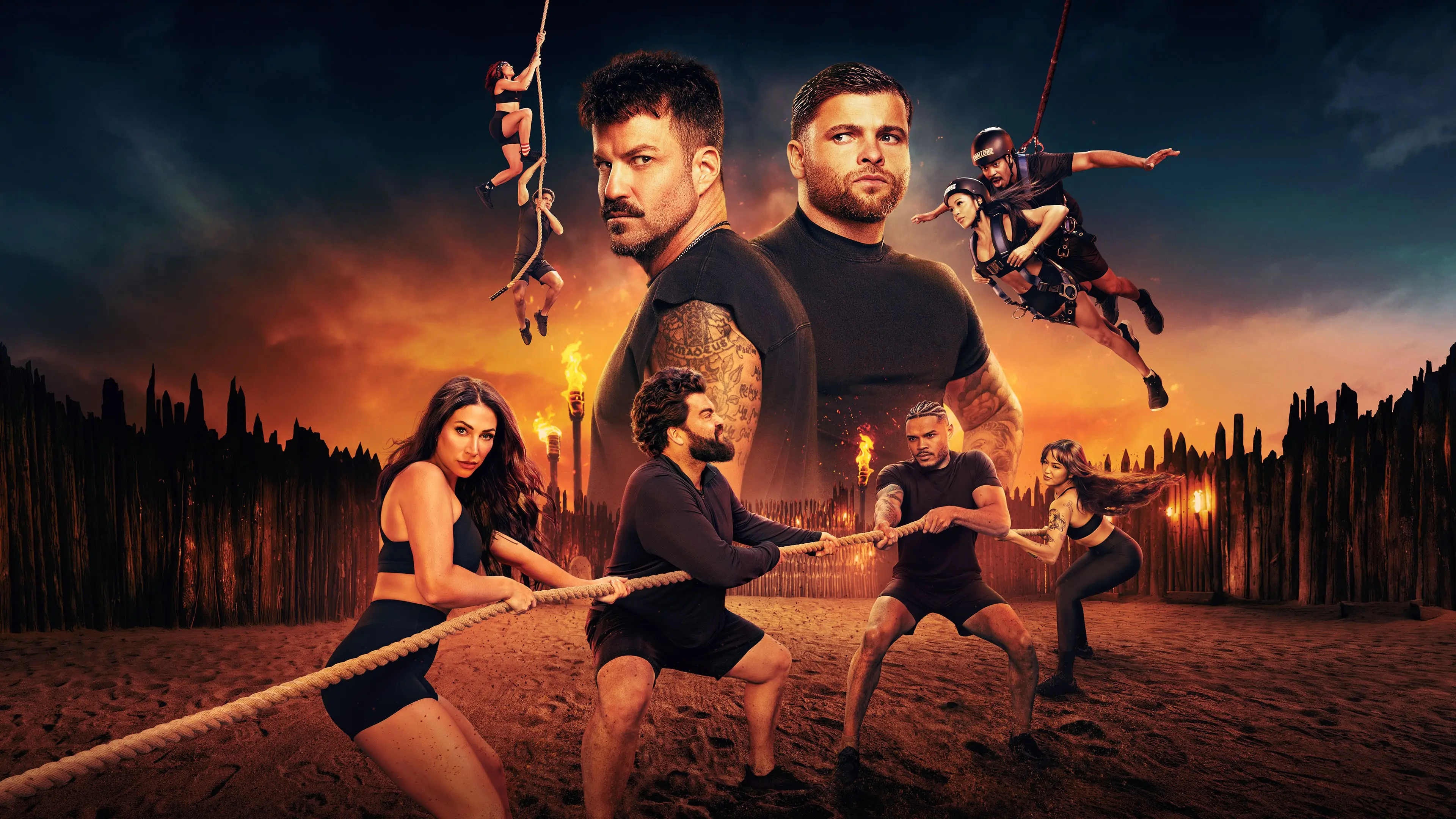 The Challenge backdrop