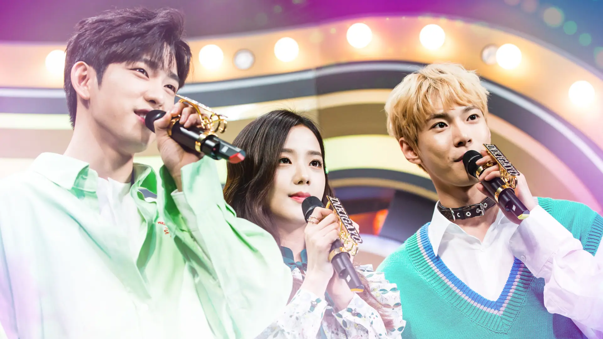 Inkigayo backdrop