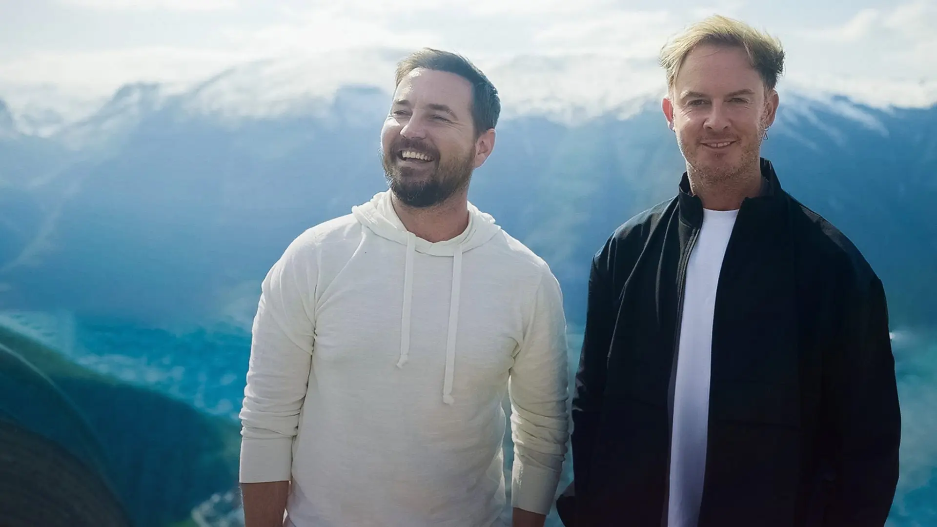 Martin Compston's Norwegian Fling backdrop