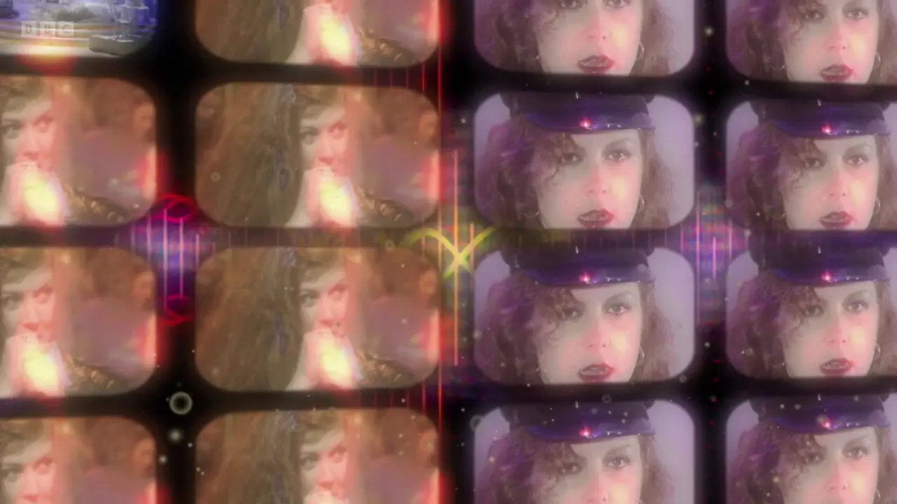 Kirsty MacColl at the BBC backdrop