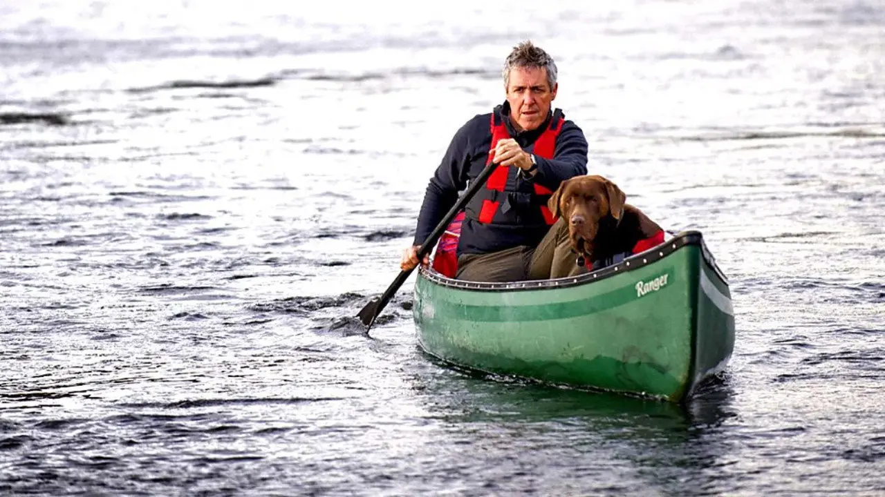 Rivers with Griff Rhys Jones backdrop