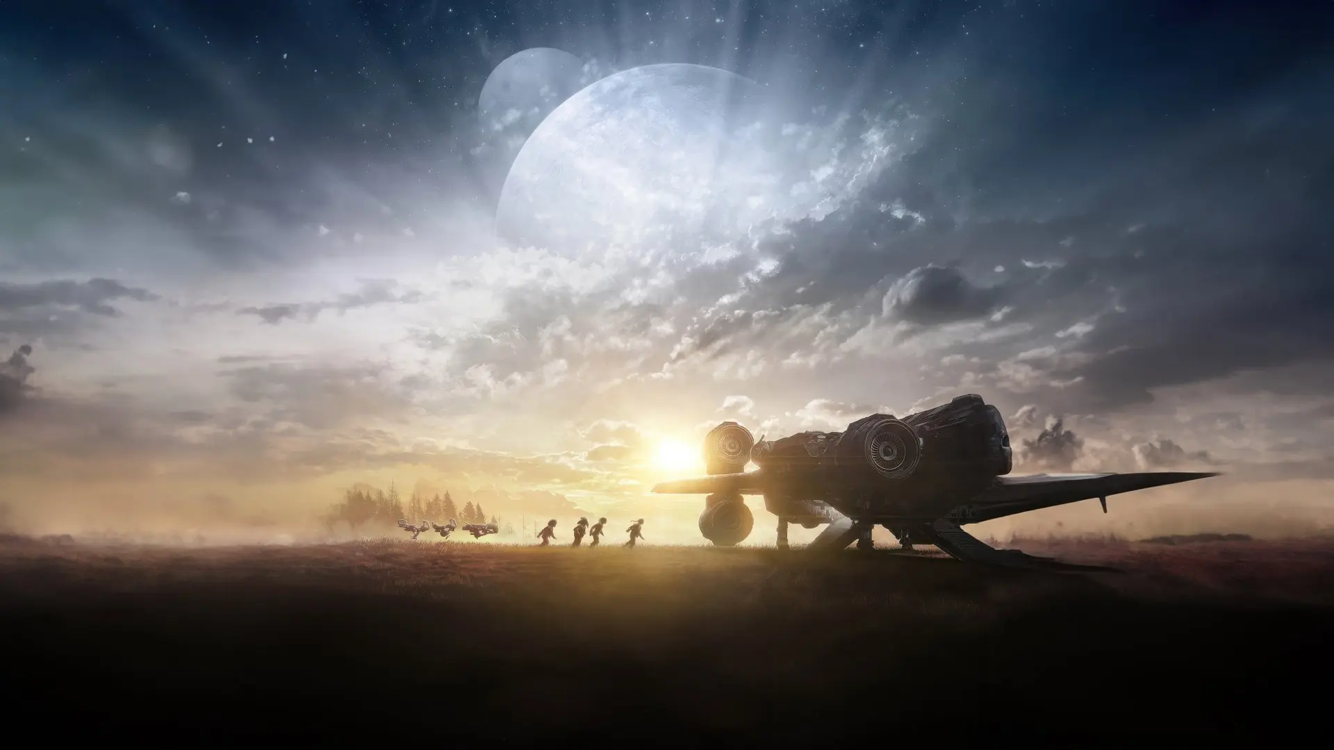 Star Wars: Skeleton Crew backdrop