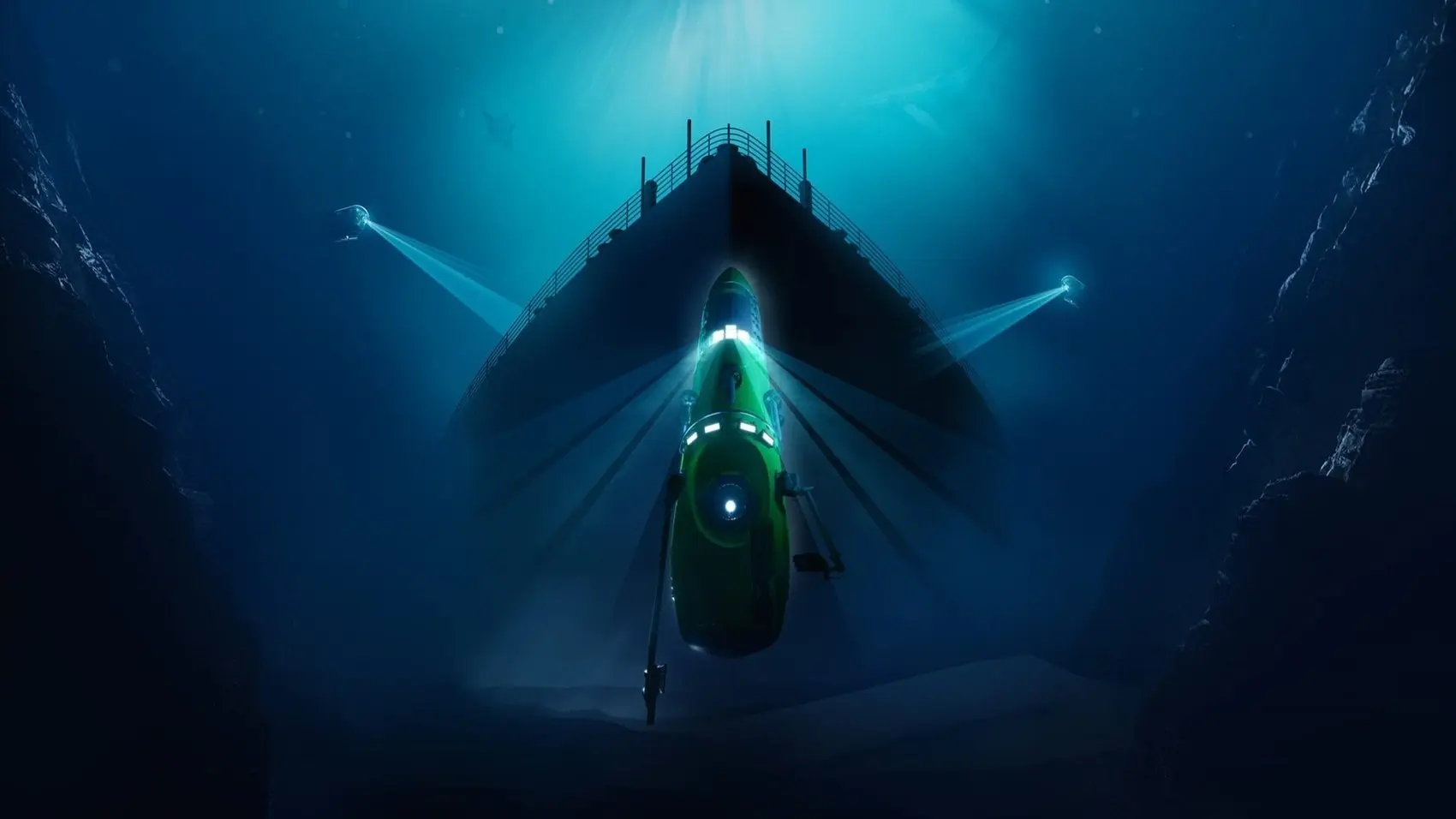 Deepsea Challenge 3D backdrop
