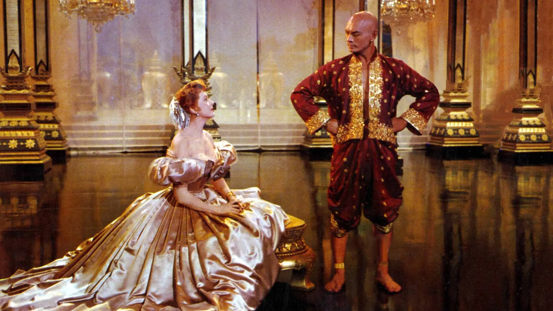 The King and I backdrop
