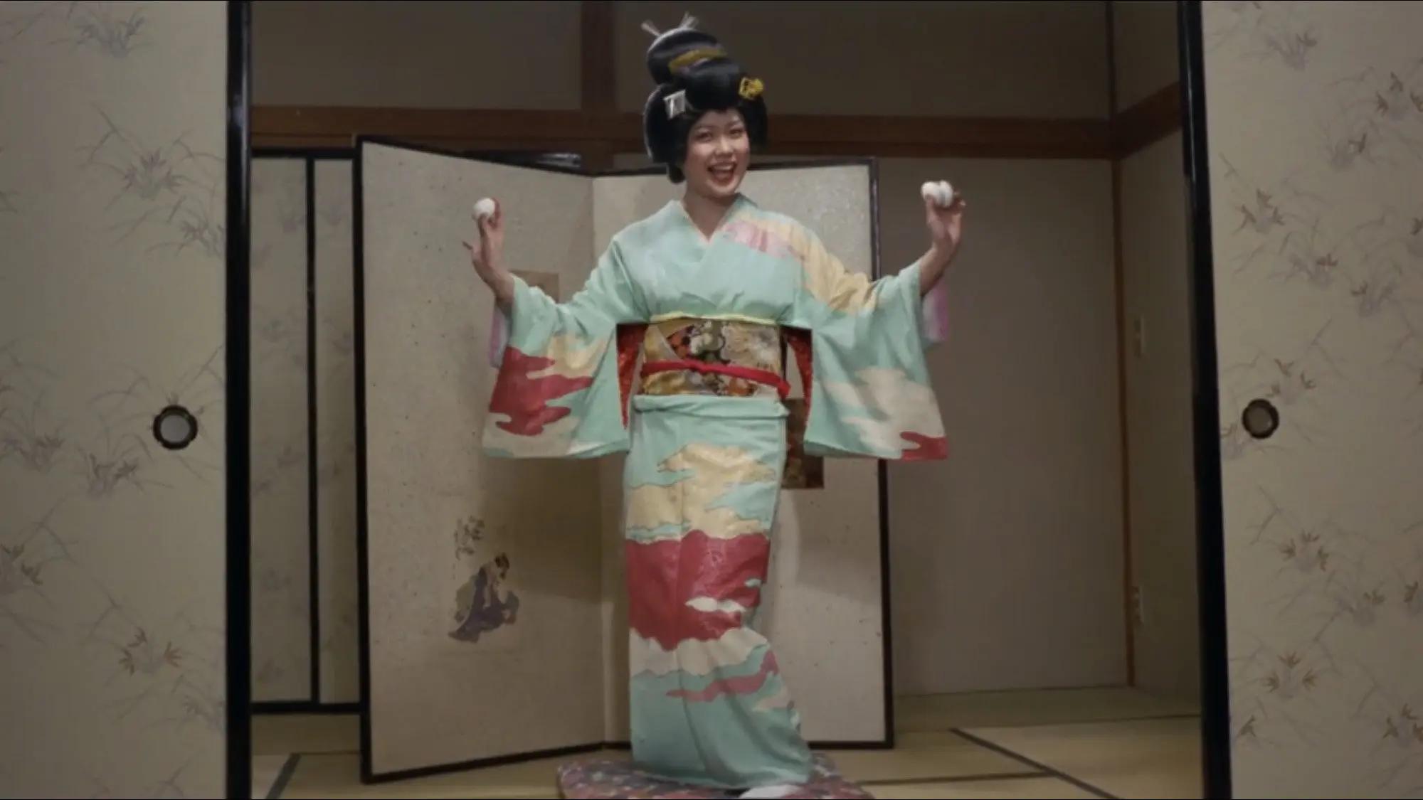 Onsen Geisha: Yubune de Ippatsu backdrop