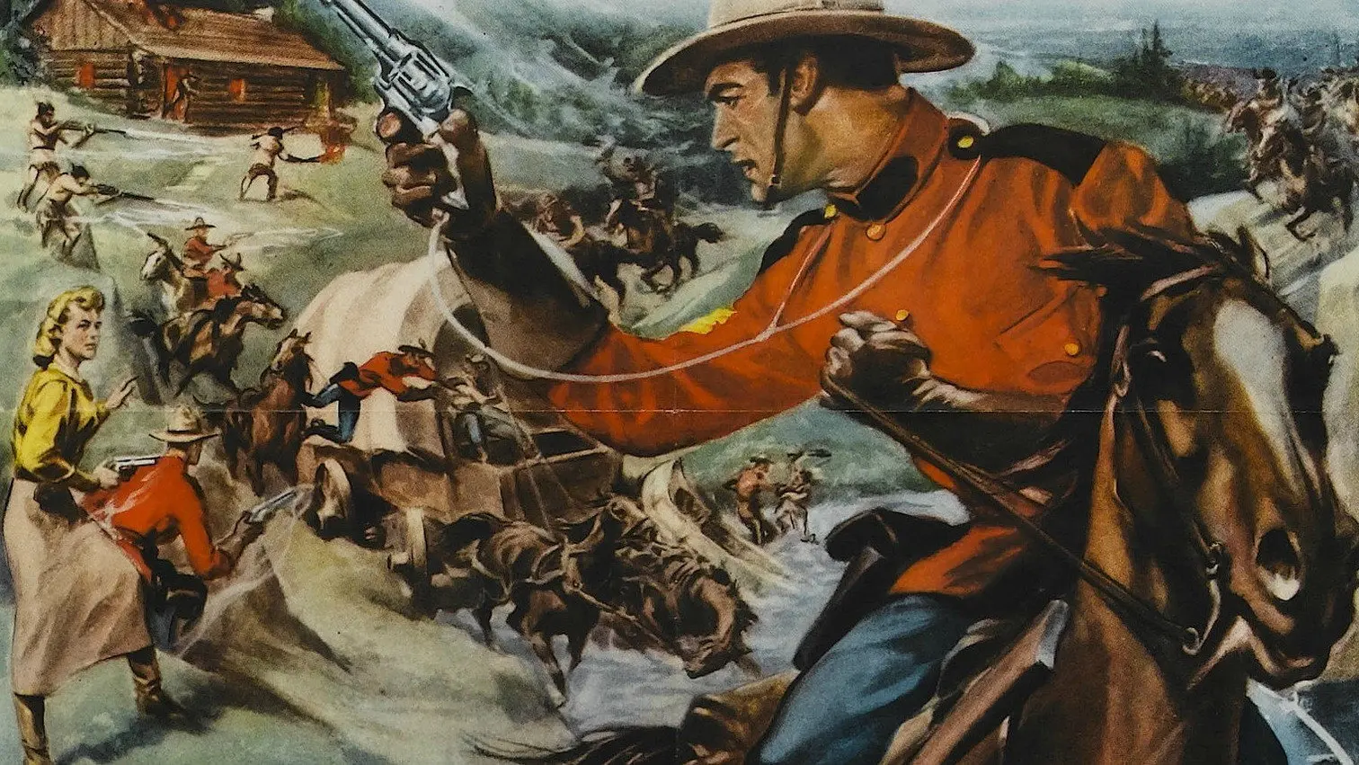 Gunfighters of the Northwest backdrop