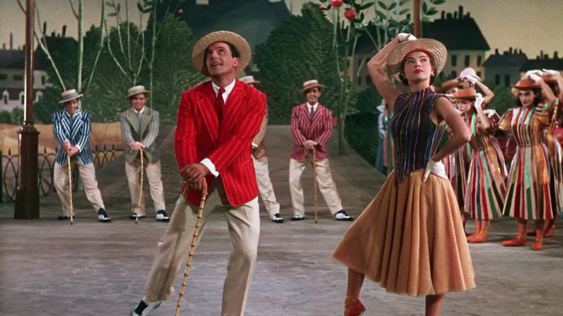 An American in Paris backdrop
