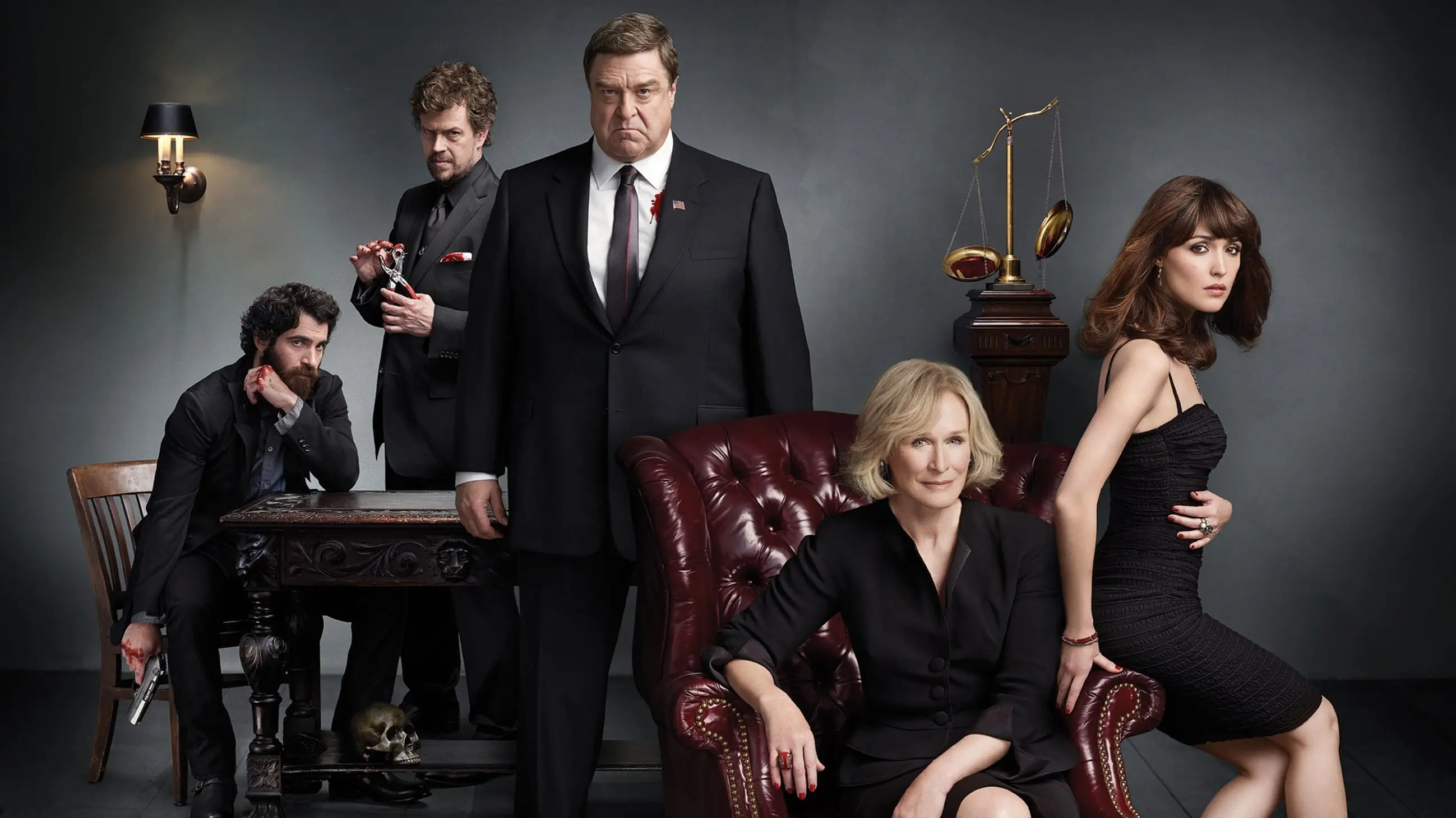 Damages backdrop